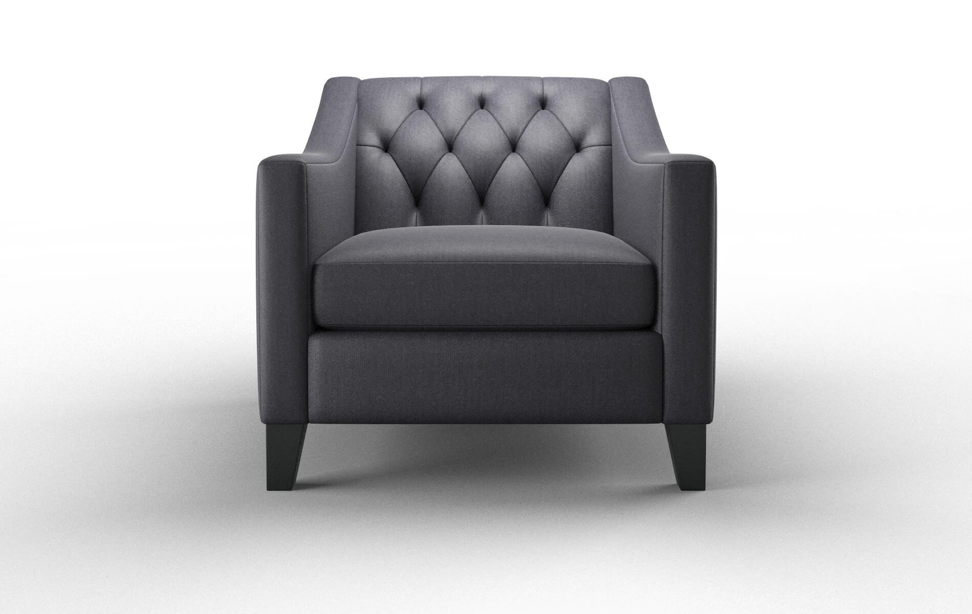 Seville Sasha navy Chair Espresso Legs  1