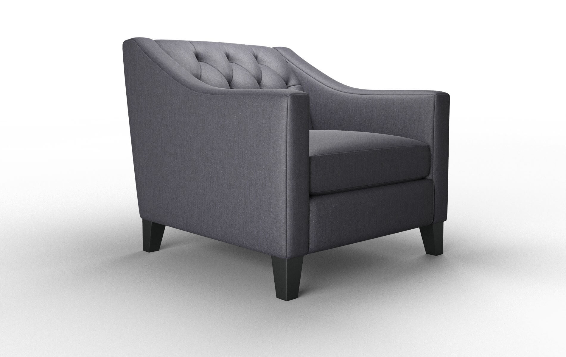 Seville Sasha Navy Chair espresso legs 2