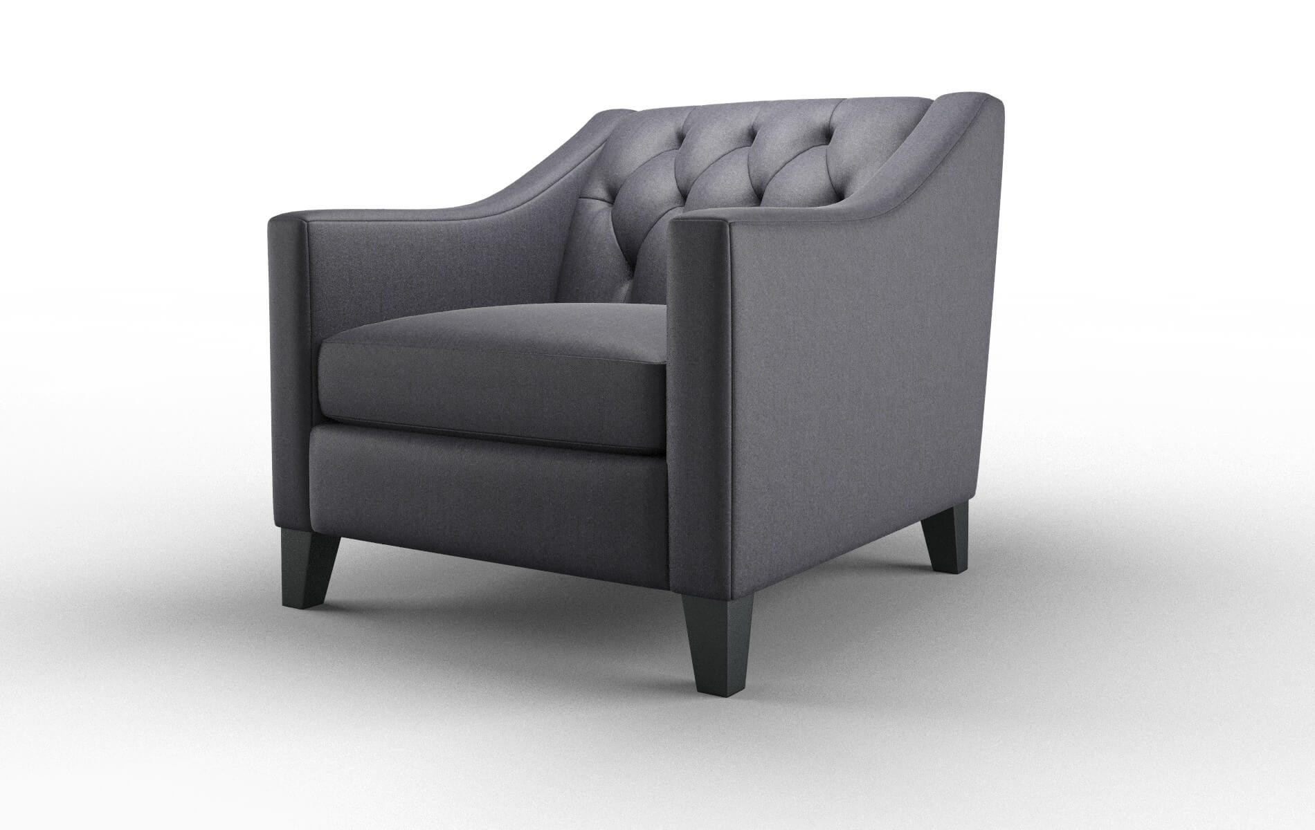 Seville Sasha Navy Chair espresso legs 4