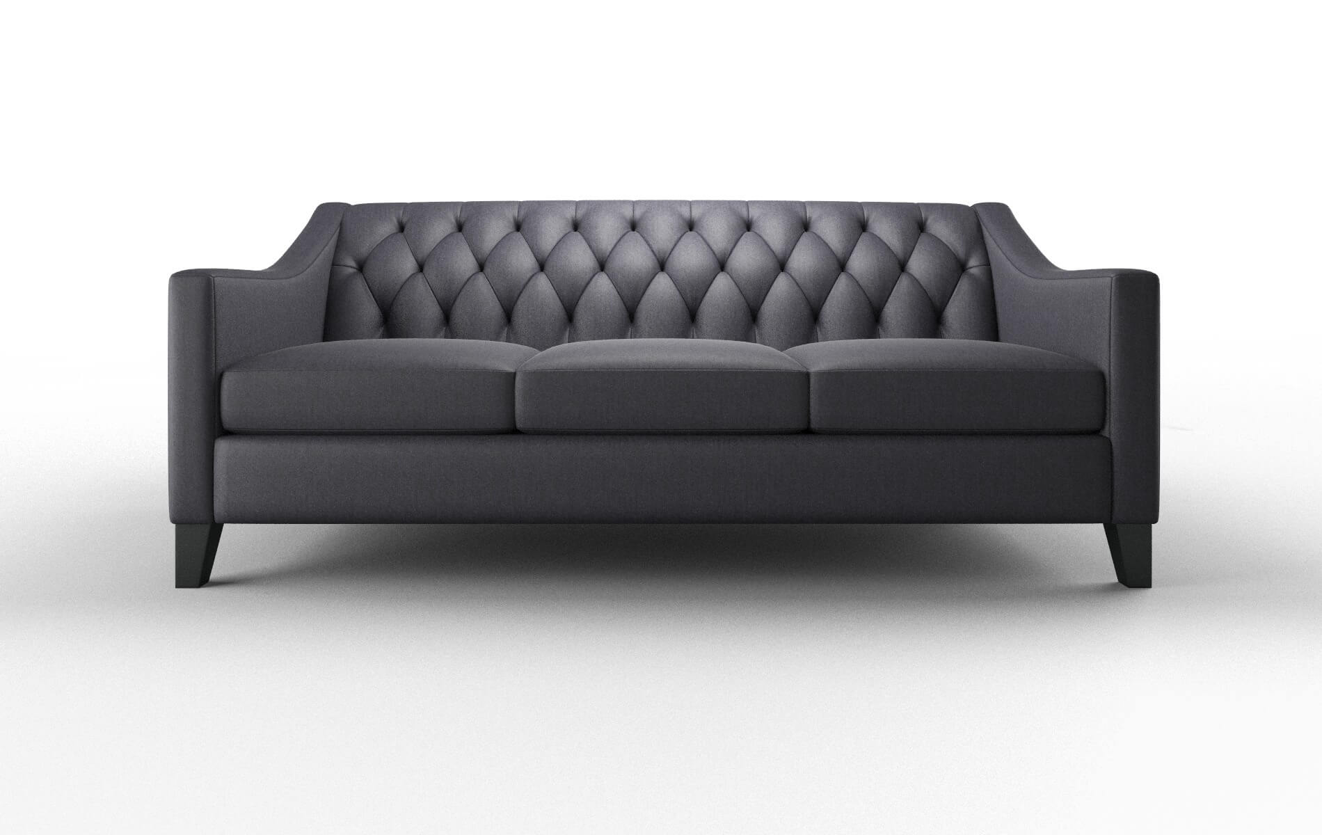 Seville Sasha navy Sofa Espresso Legs  1