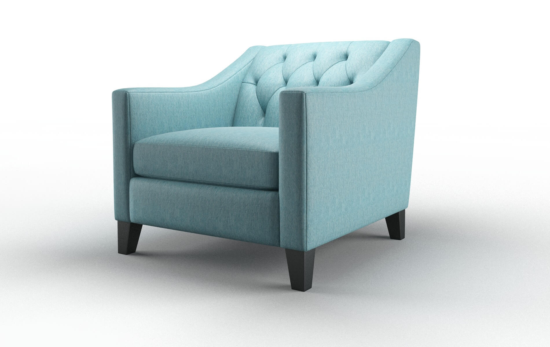 Seville Sorrento Denim Chair espresso legs 4