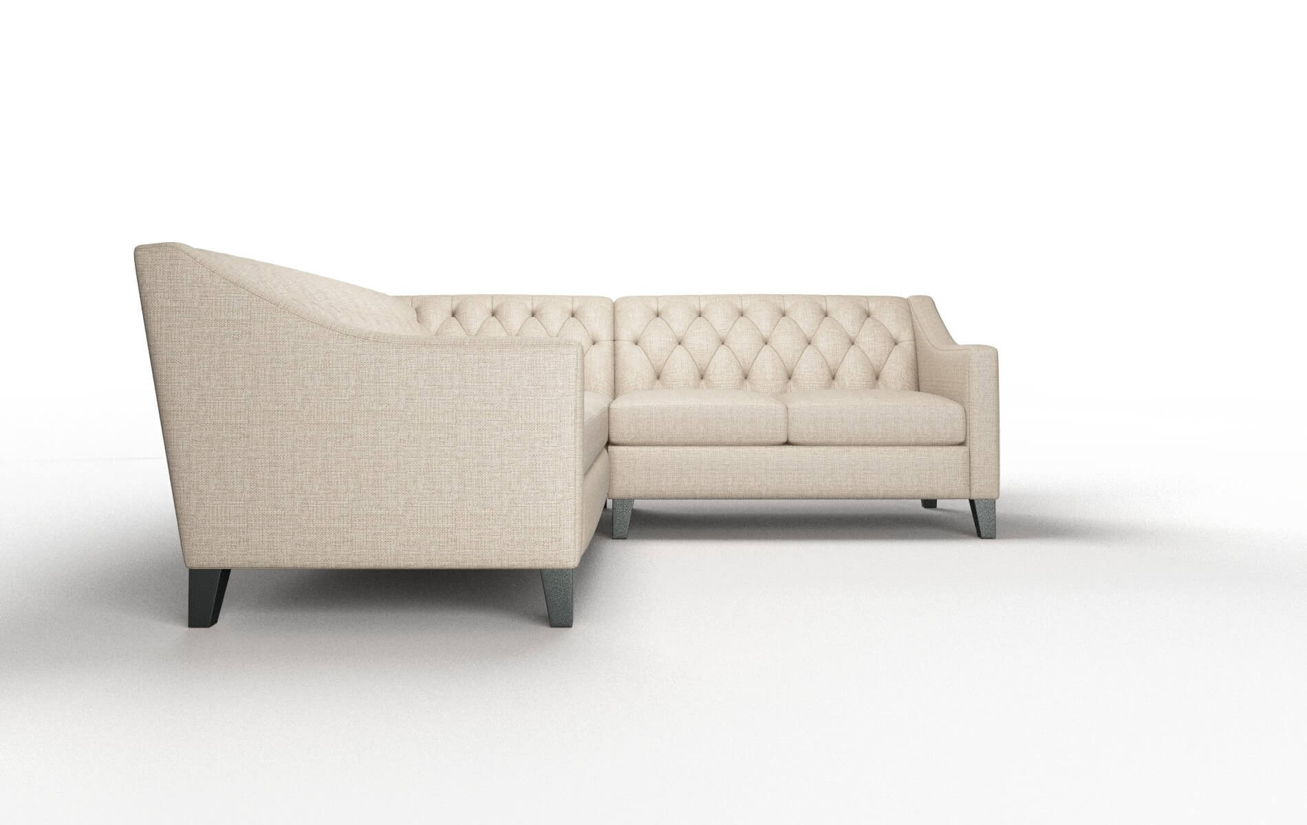 Seville Sosoftness 74 Sectional espresso legs 2