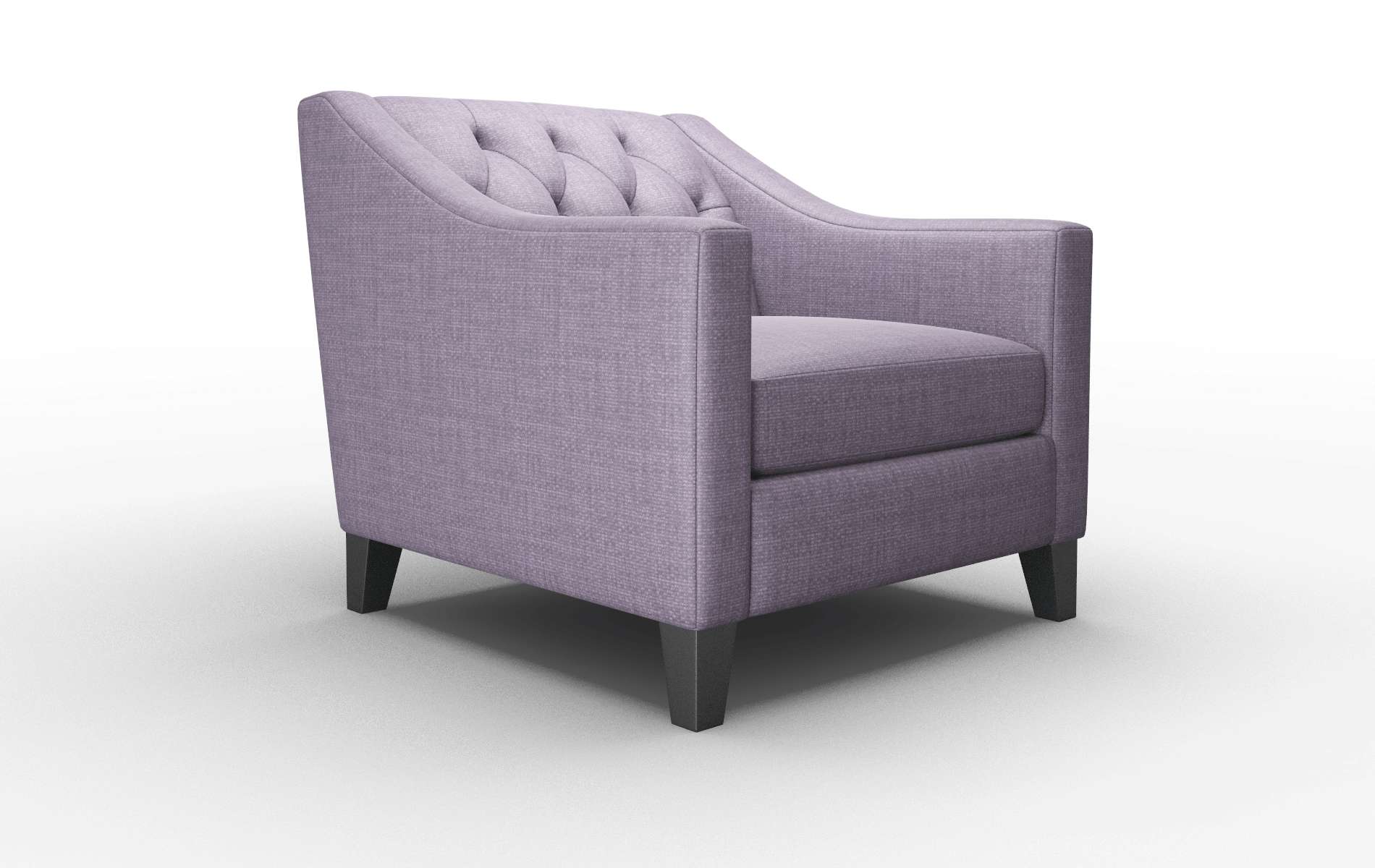 Seville Tess Blackberry Chair espresso legs 2