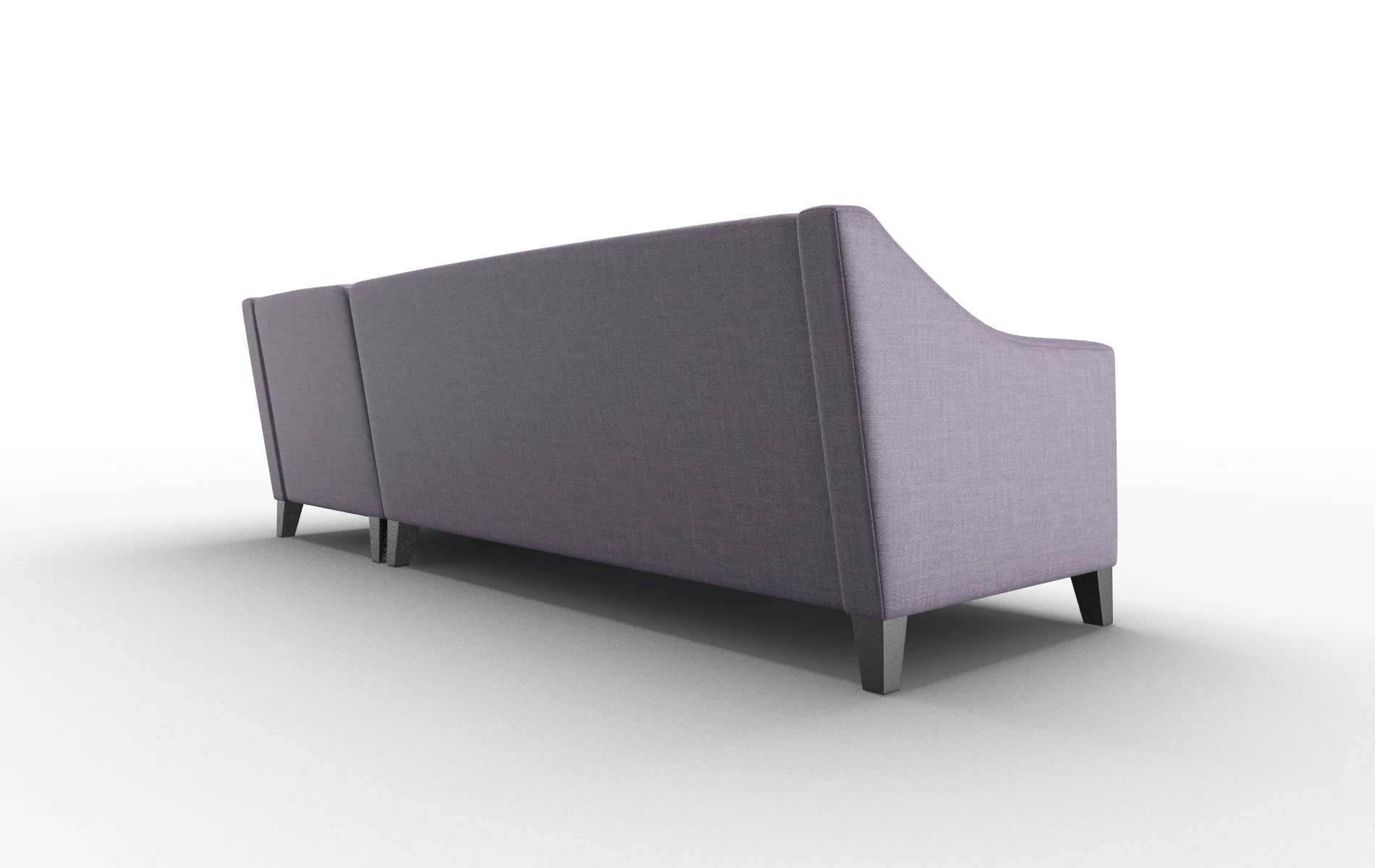 Seville Tess Blackberry Panel espresso legs 5