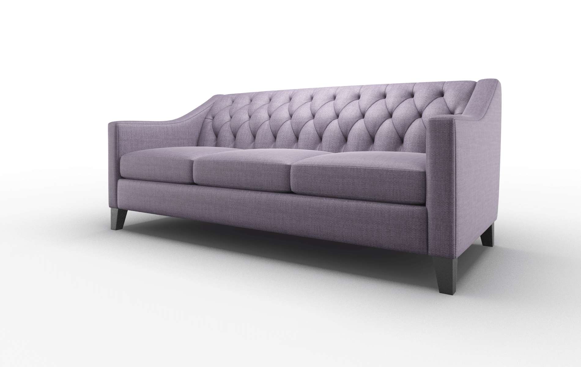 Seville Tess Blackberry Sofa espresso legs 4