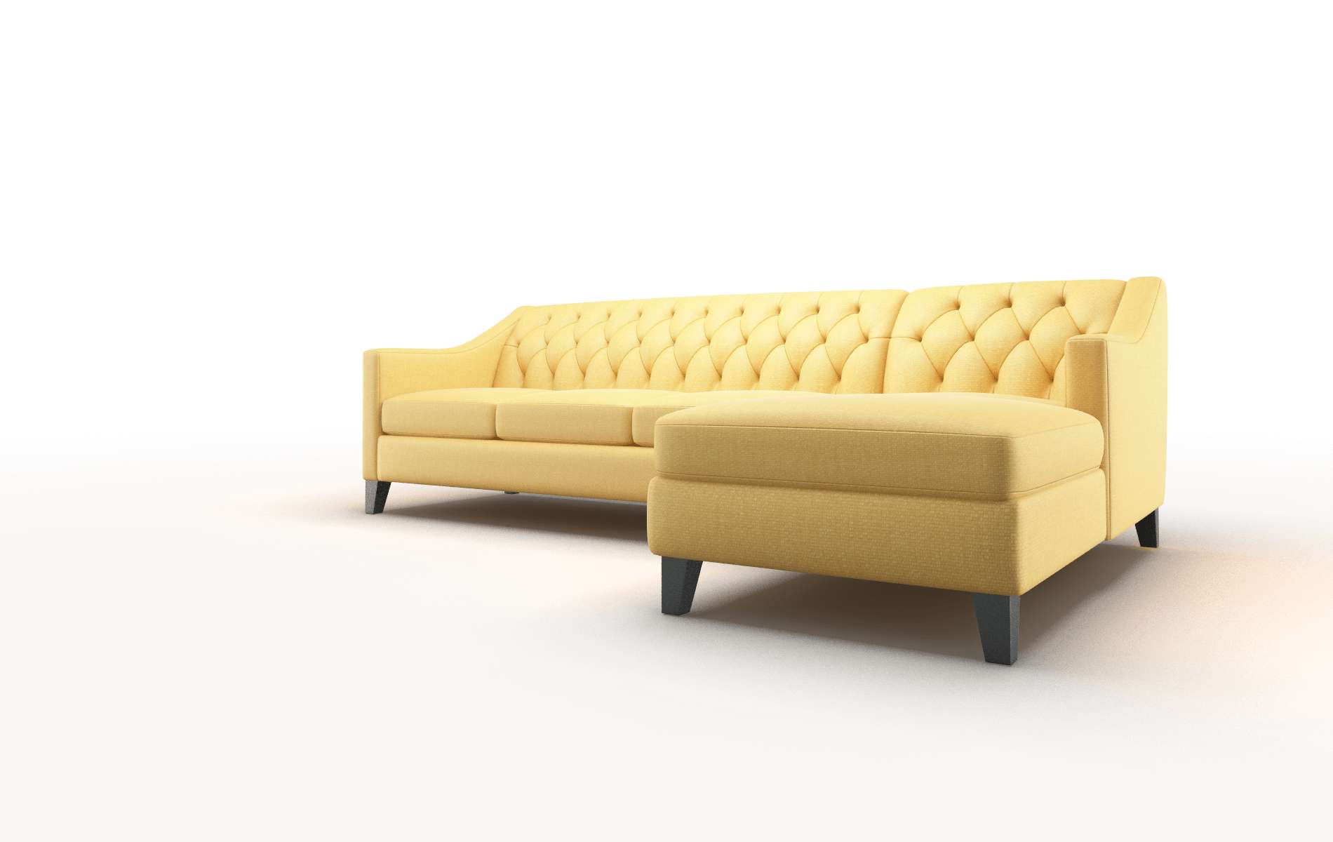 Seville Tess Turmeric Panel espresso legs 4