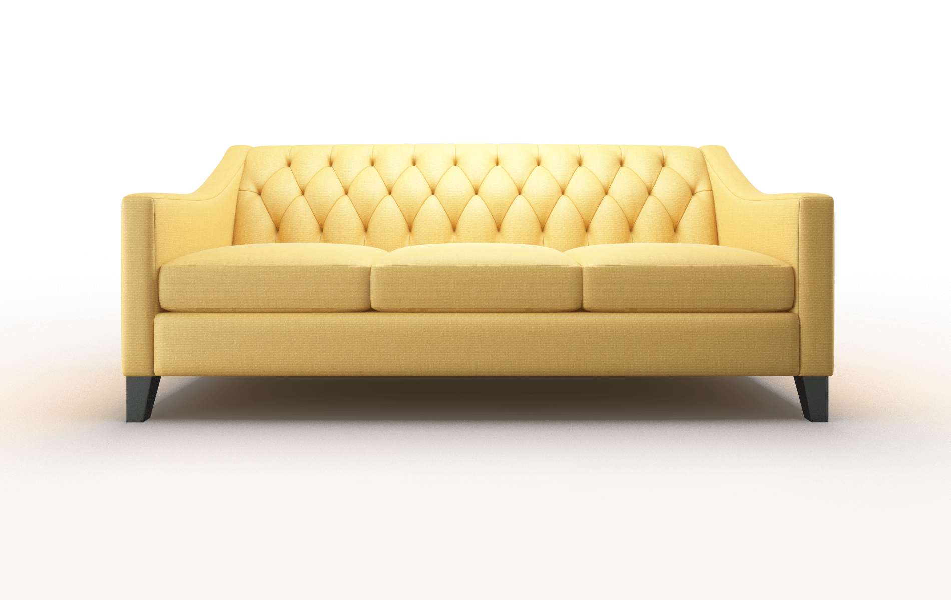 Seville Tess turmeric Sofa Espresso Legs  1