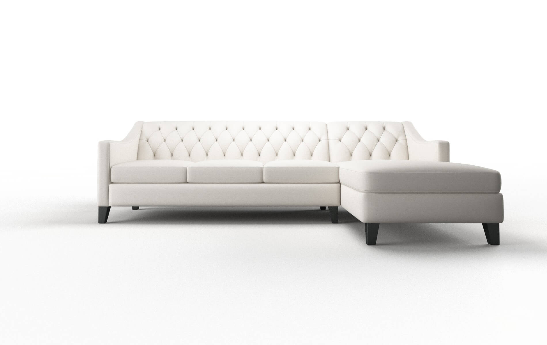 Seville Venice Eggshell Panel espresso legs 1