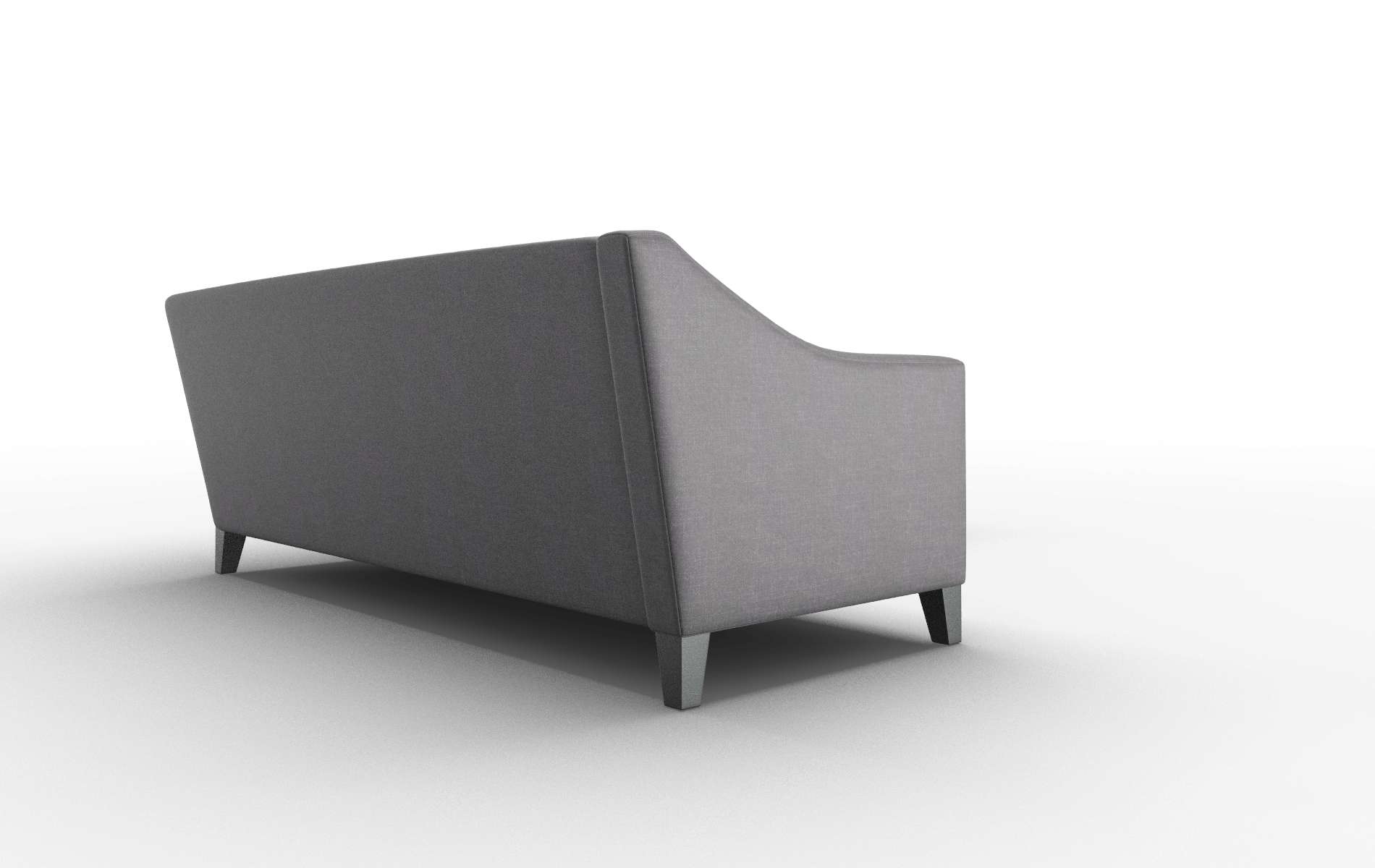 Seville Venus Onyx Sectional espresso legs 3