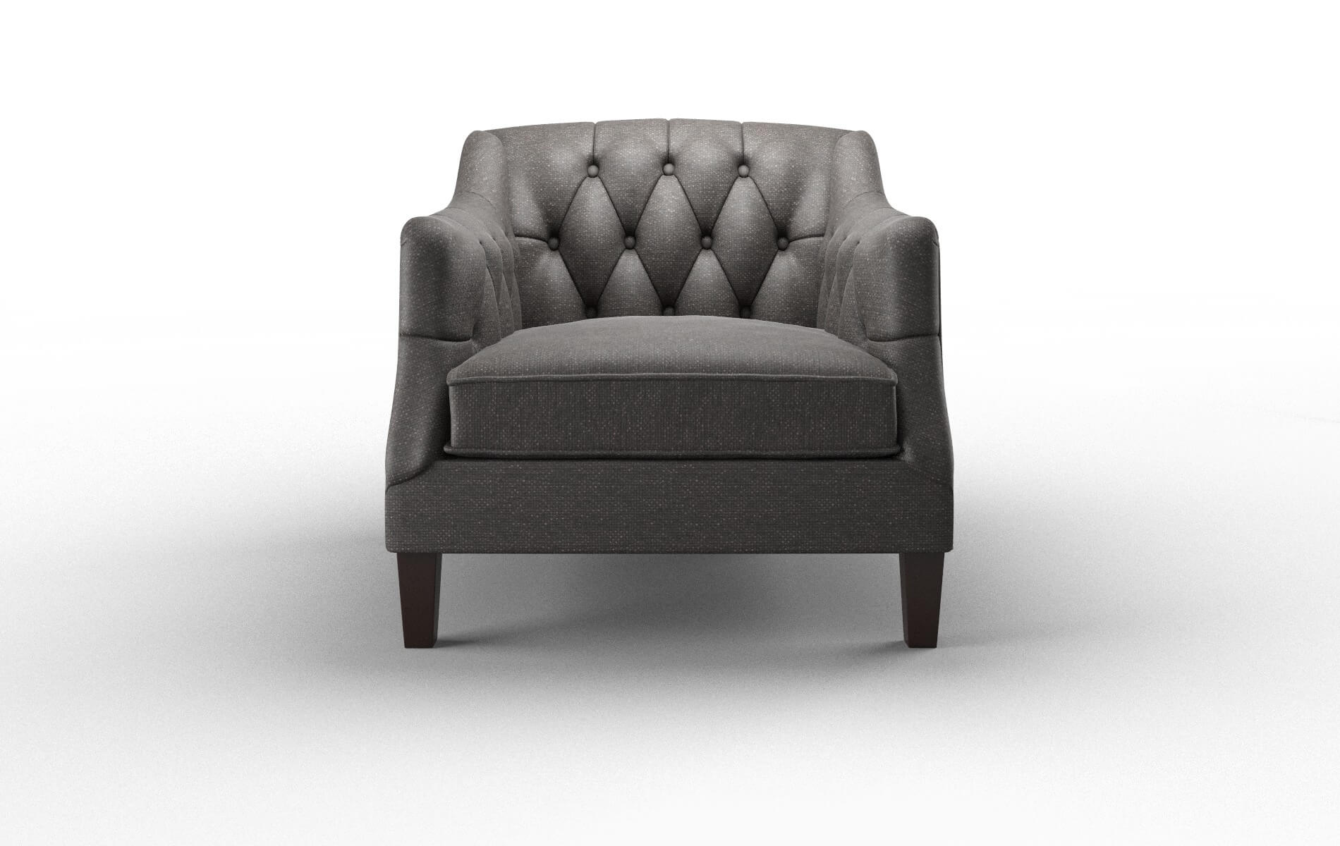 Shiraz Avenger Denim Chair espresso legs 1