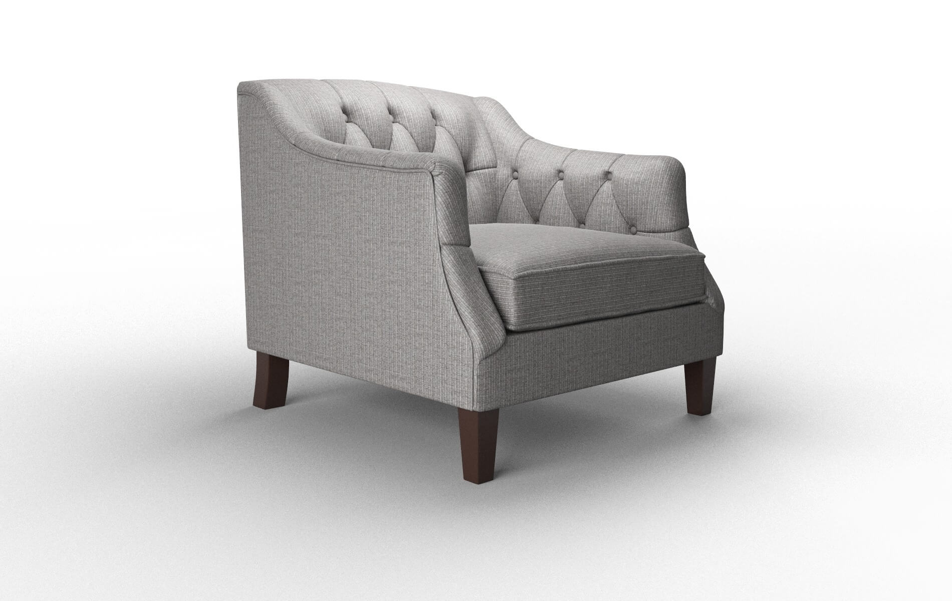 Shiraz Avenger Zinc Chair espresso legs 2