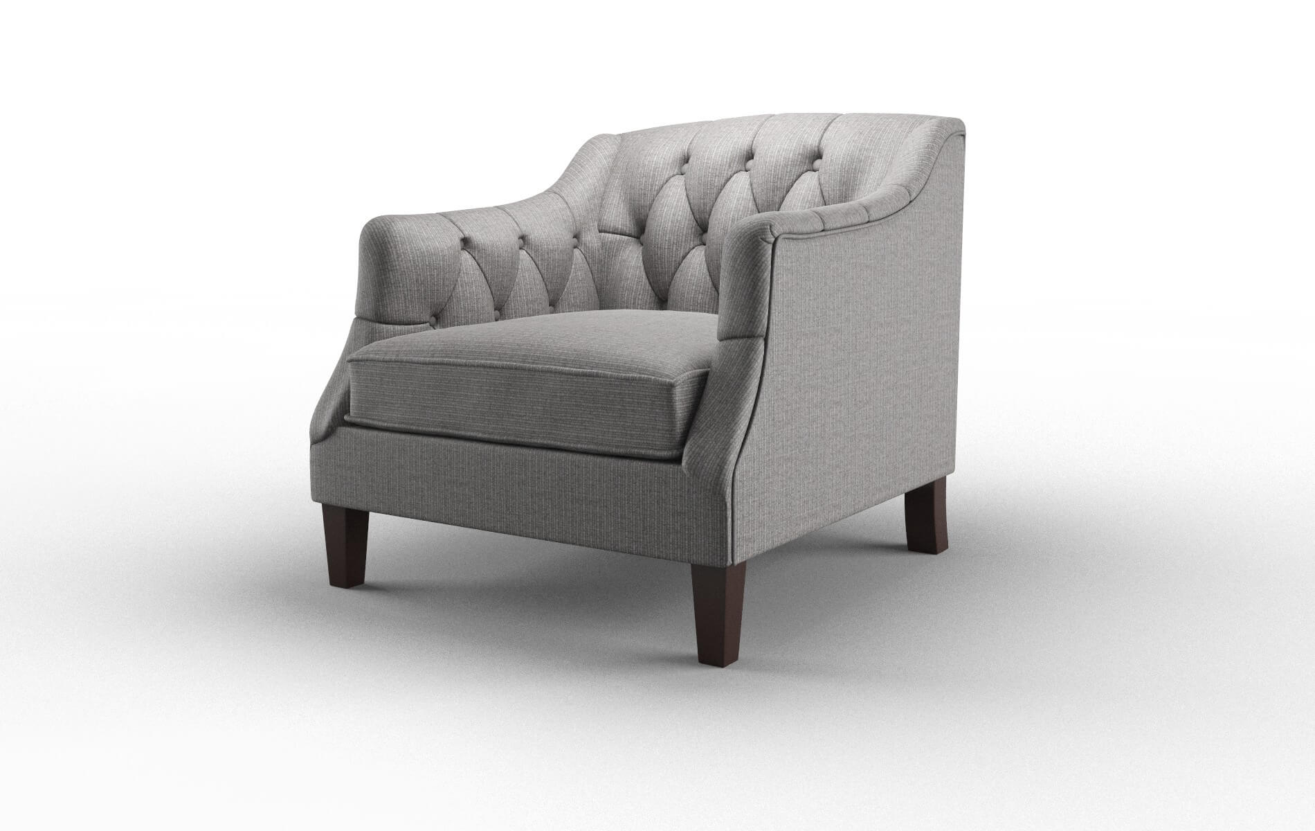 Shiraz Avenger Zinc Chair espresso legs 4