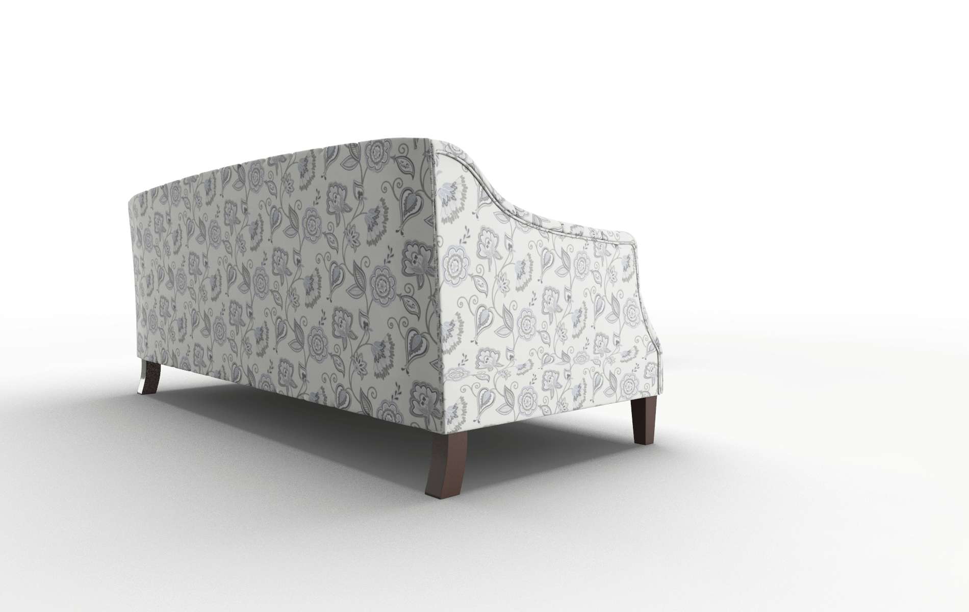 Shiraz Avignon Sky Sectional espresso legs 3