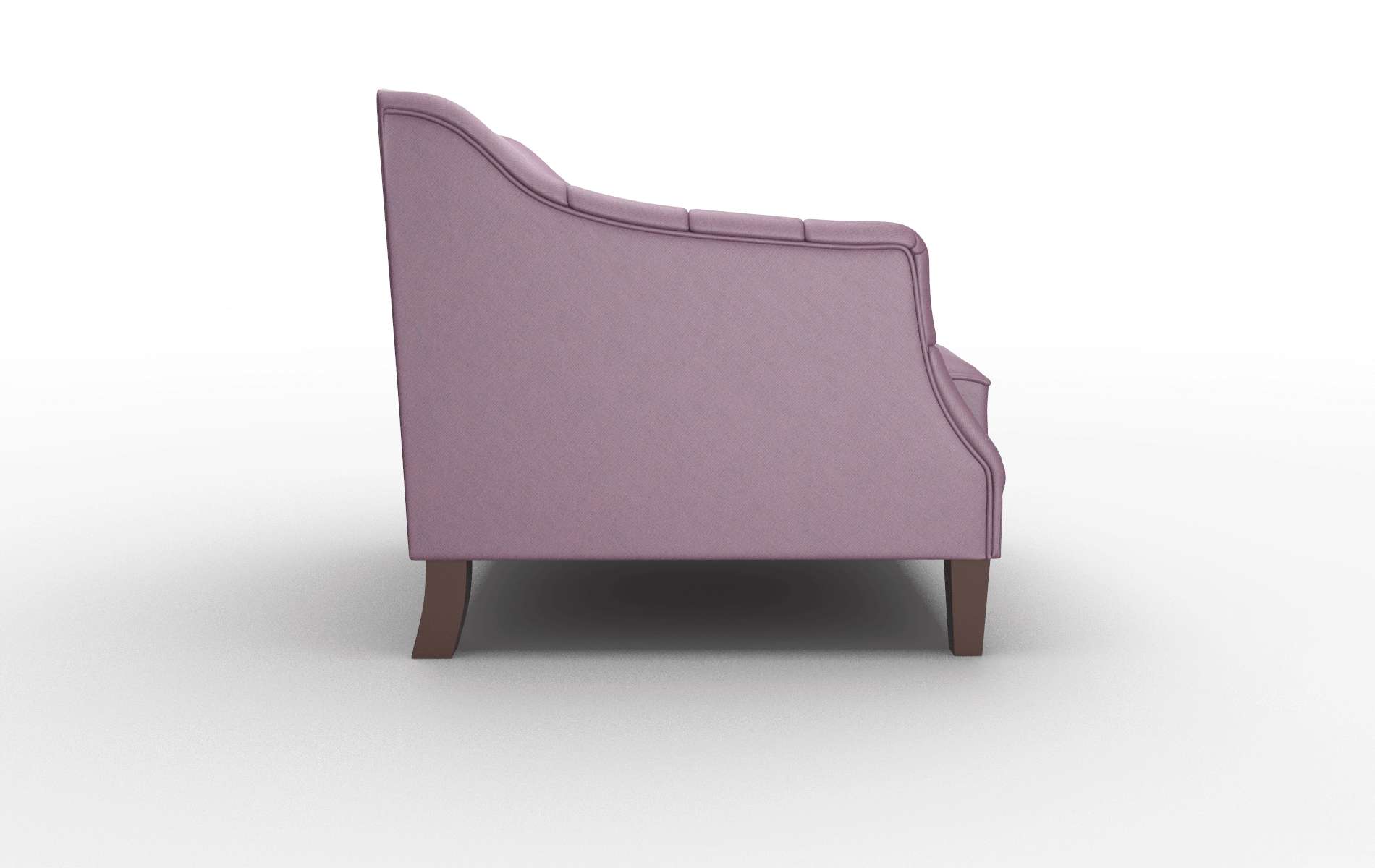 Shiraz Bella Aubergine Chair espresso legs 3