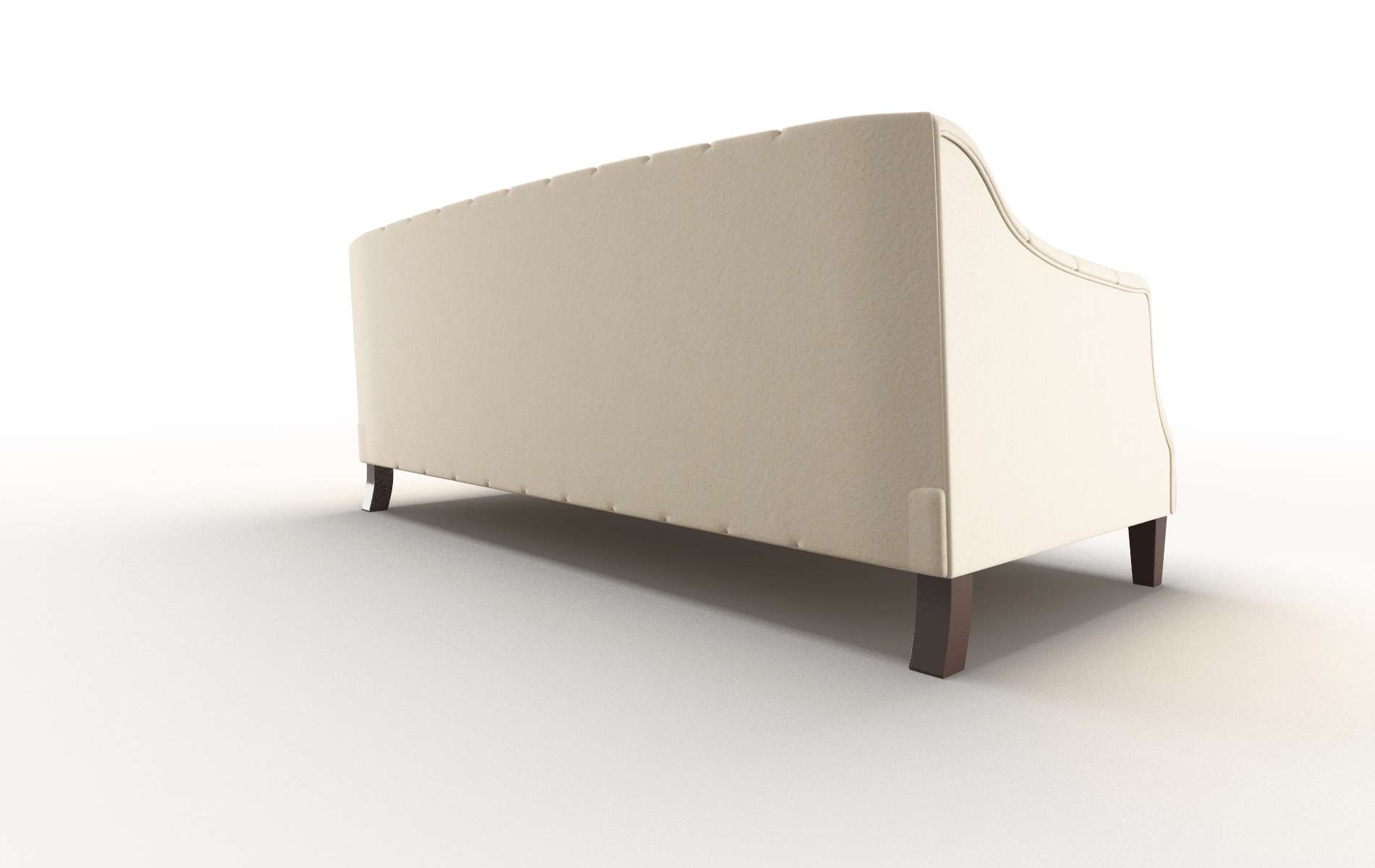 Shiraz Bella Buckwheat Sofa espresso legs 5