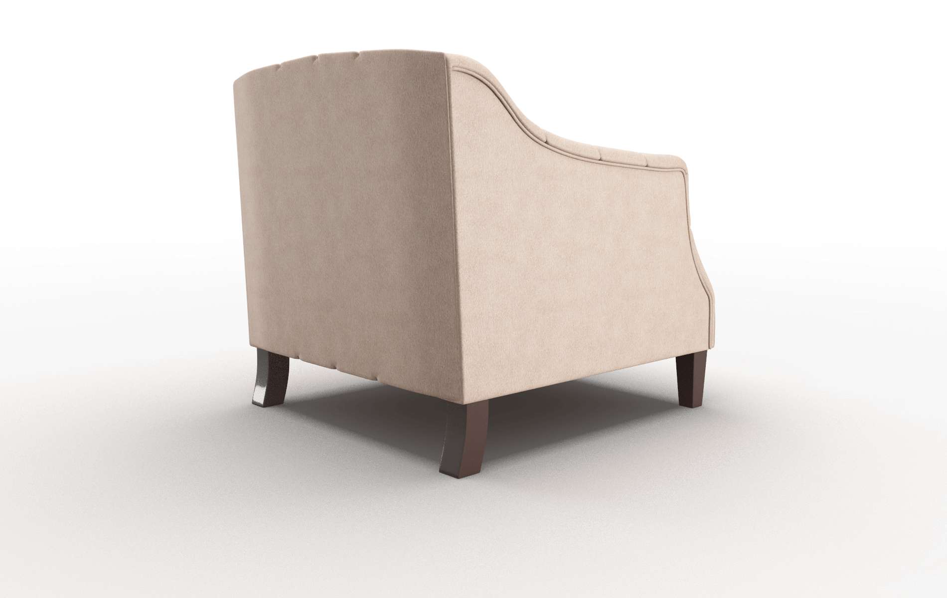 Shiraz Bella Cocoa Chair espresso legs 5
