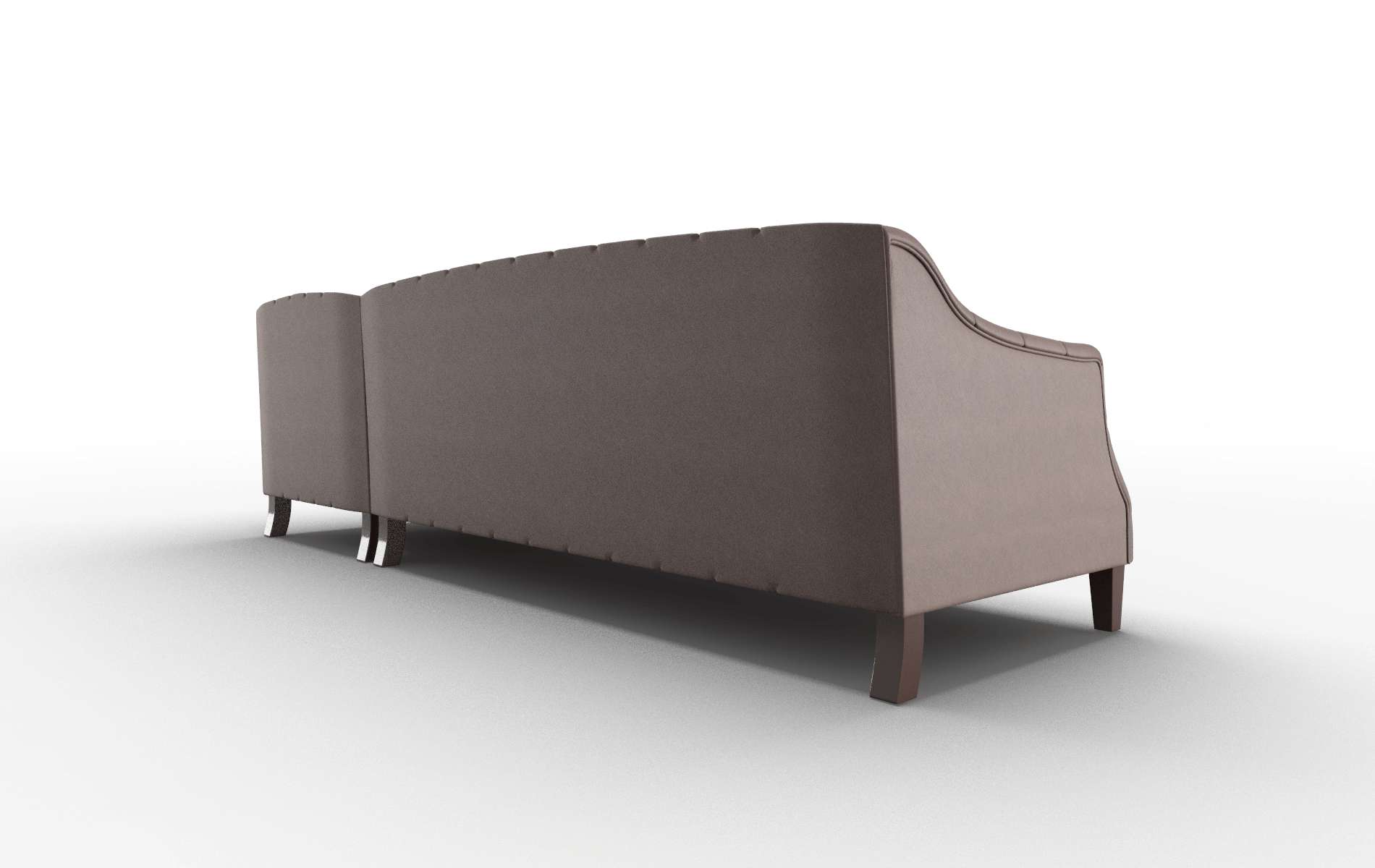 Shiraz Bella Espresso Panel espresso legs 5