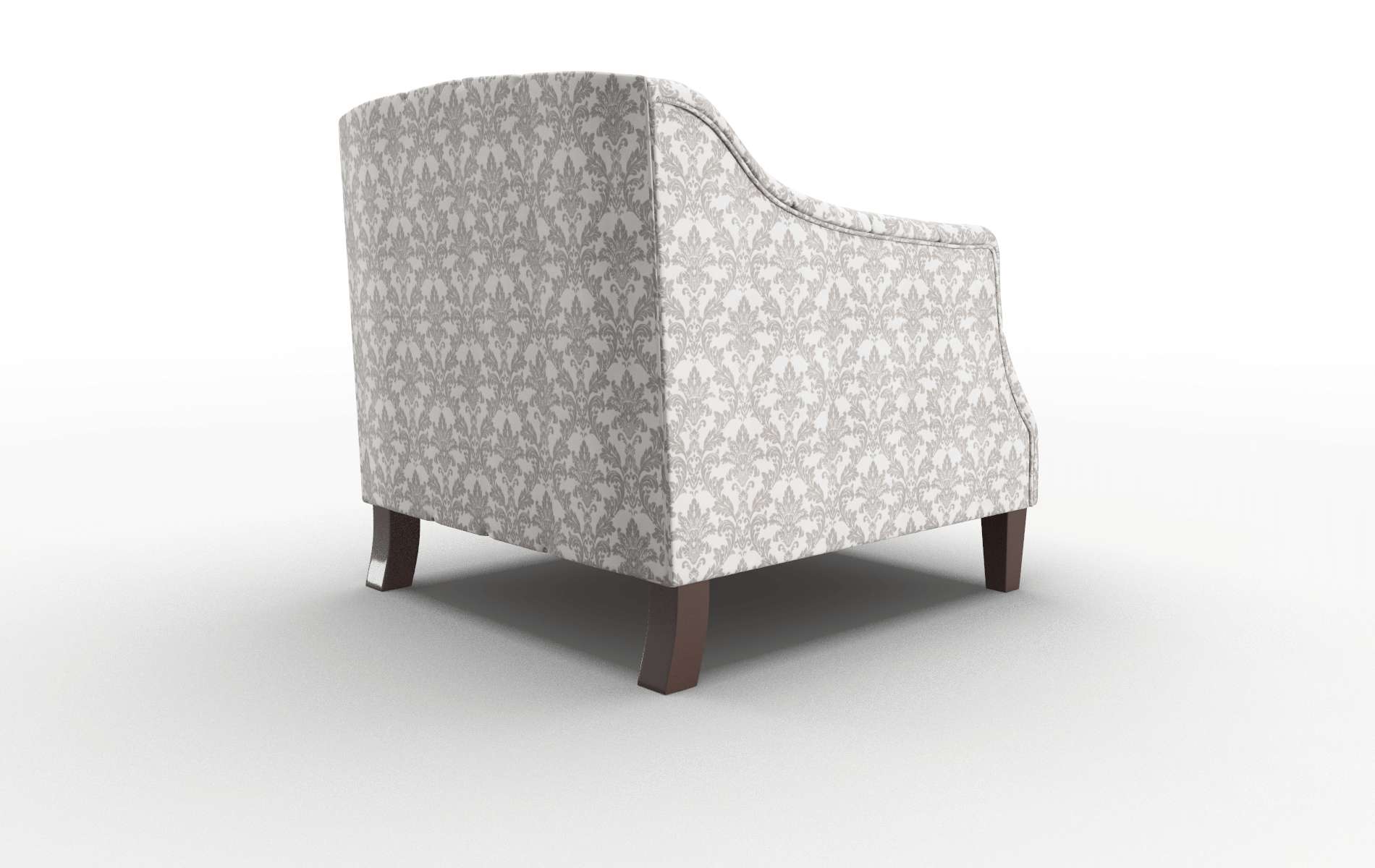 Shiraz Bergamo Dove Chair espresso legs 5