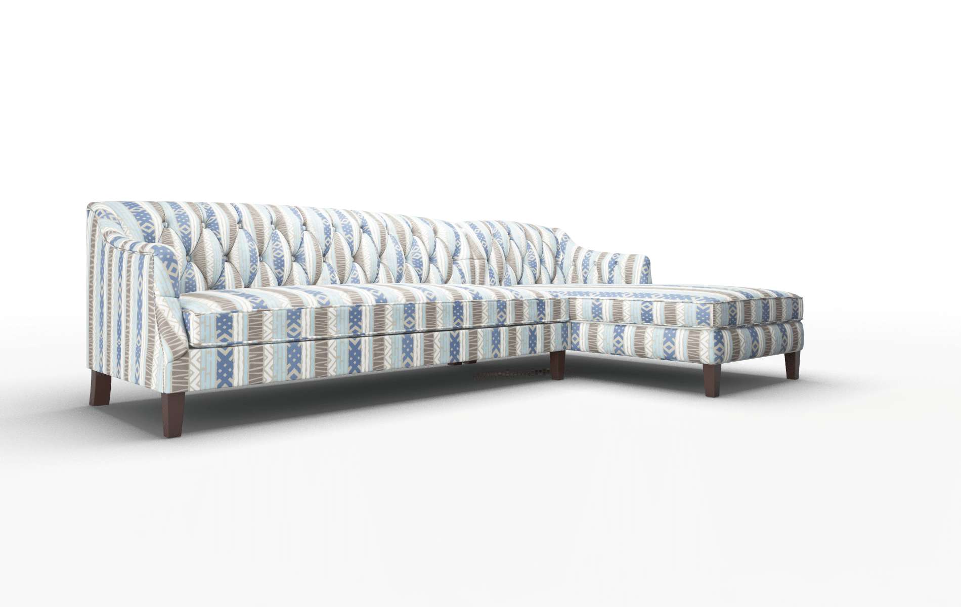 Shiraz Bodhi Indigo Panel espresso legs 2