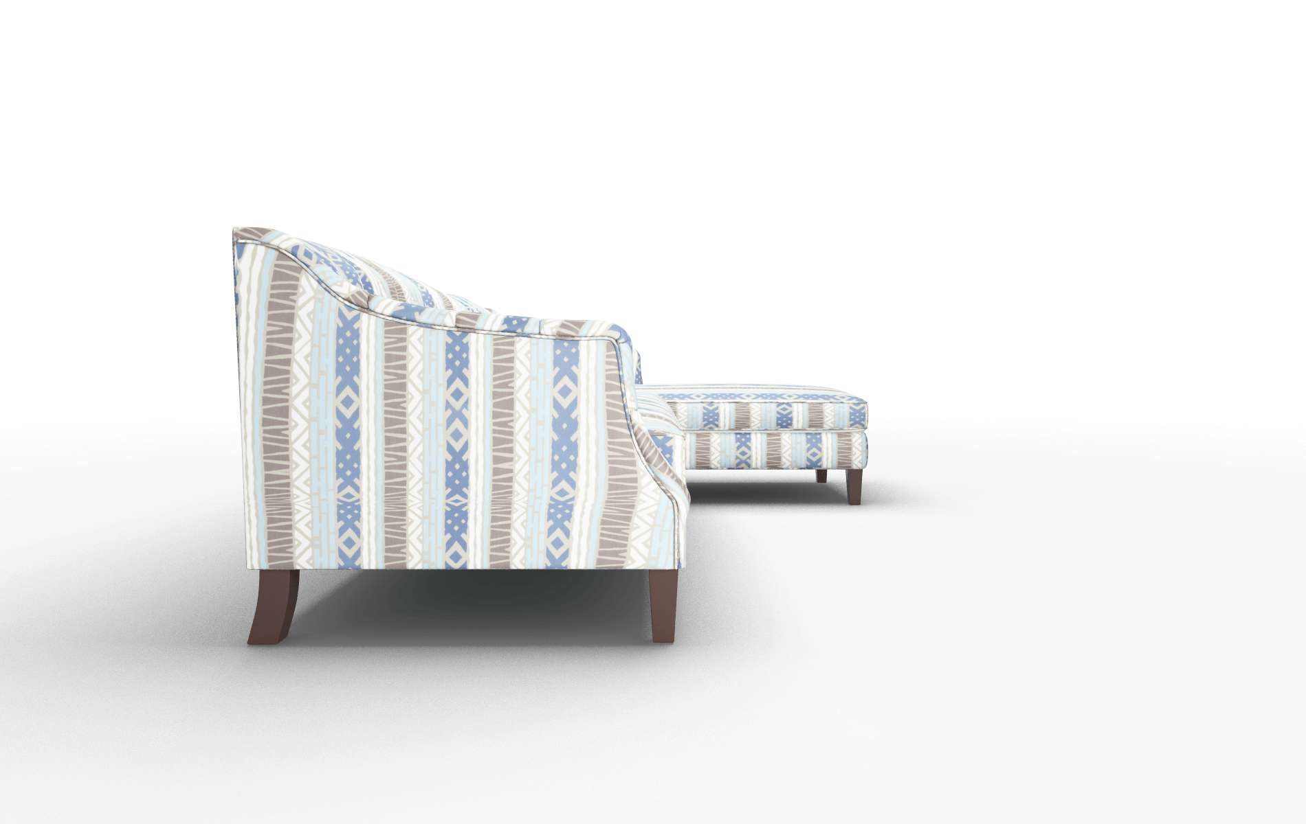 Shiraz Bodhi Indigo Panel espresso legs 3