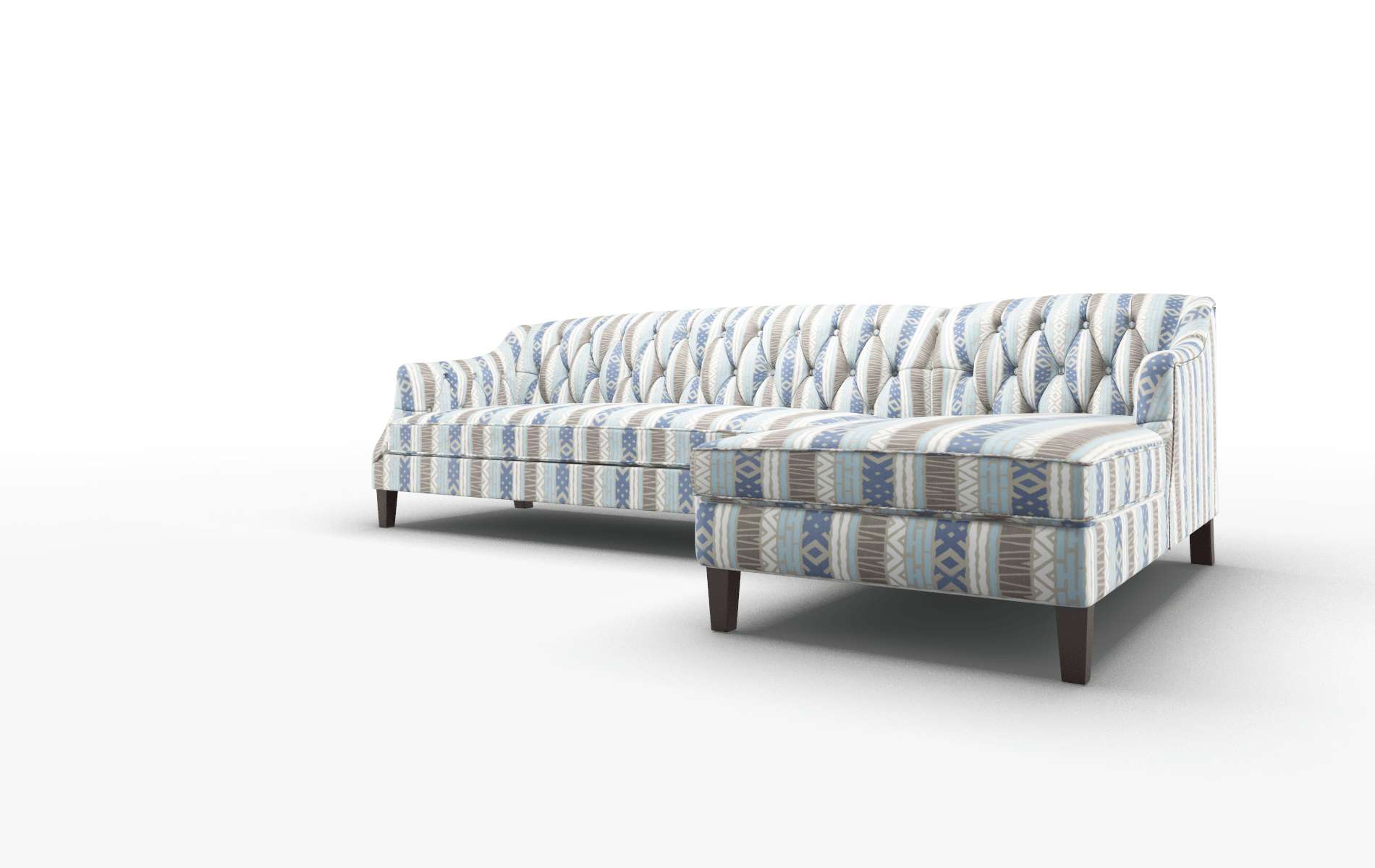 Shiraz Bodhi Indigo Panel espresso legs 4