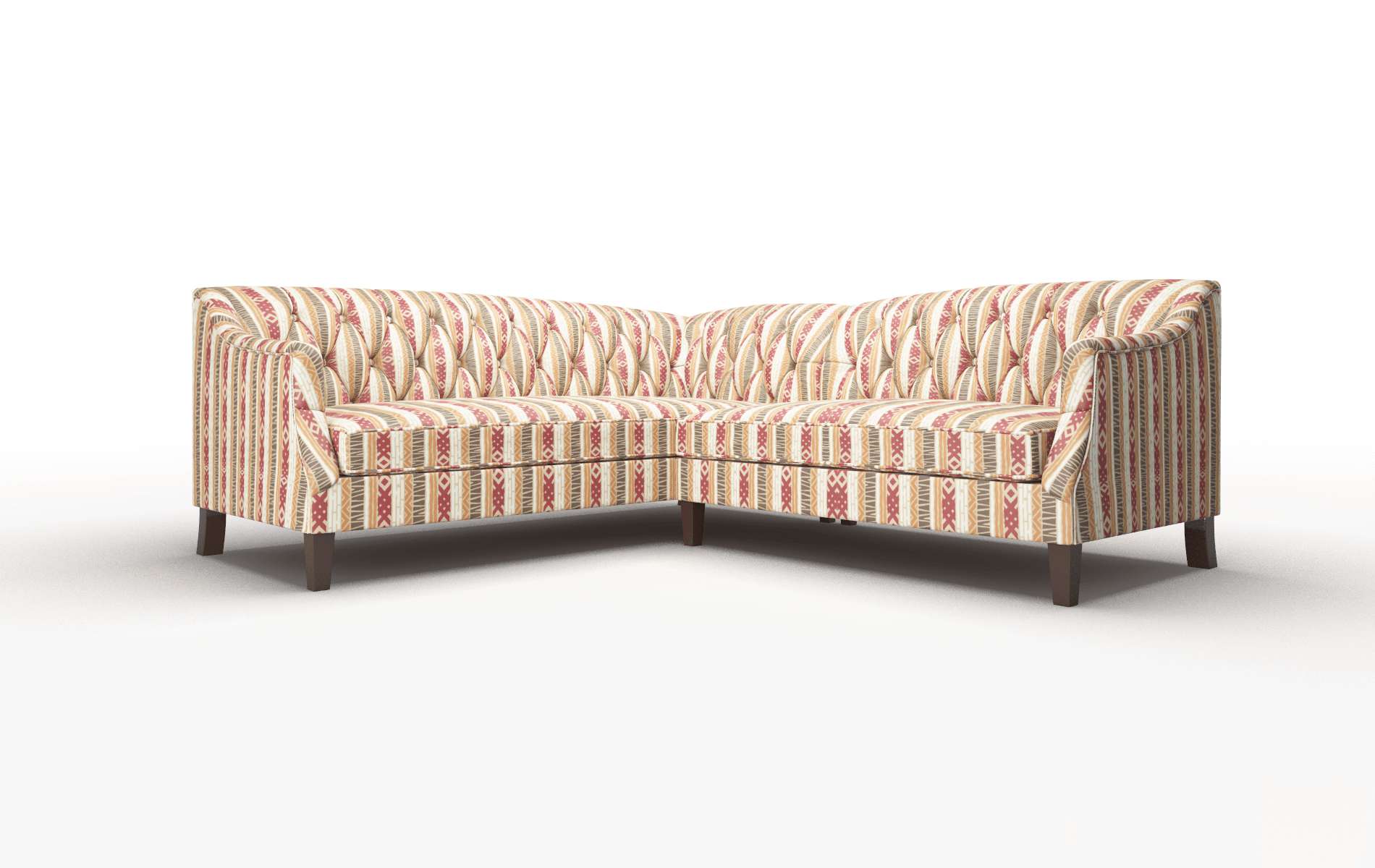 Shiraz Bodhi Tango Sectional espresso legs 1
