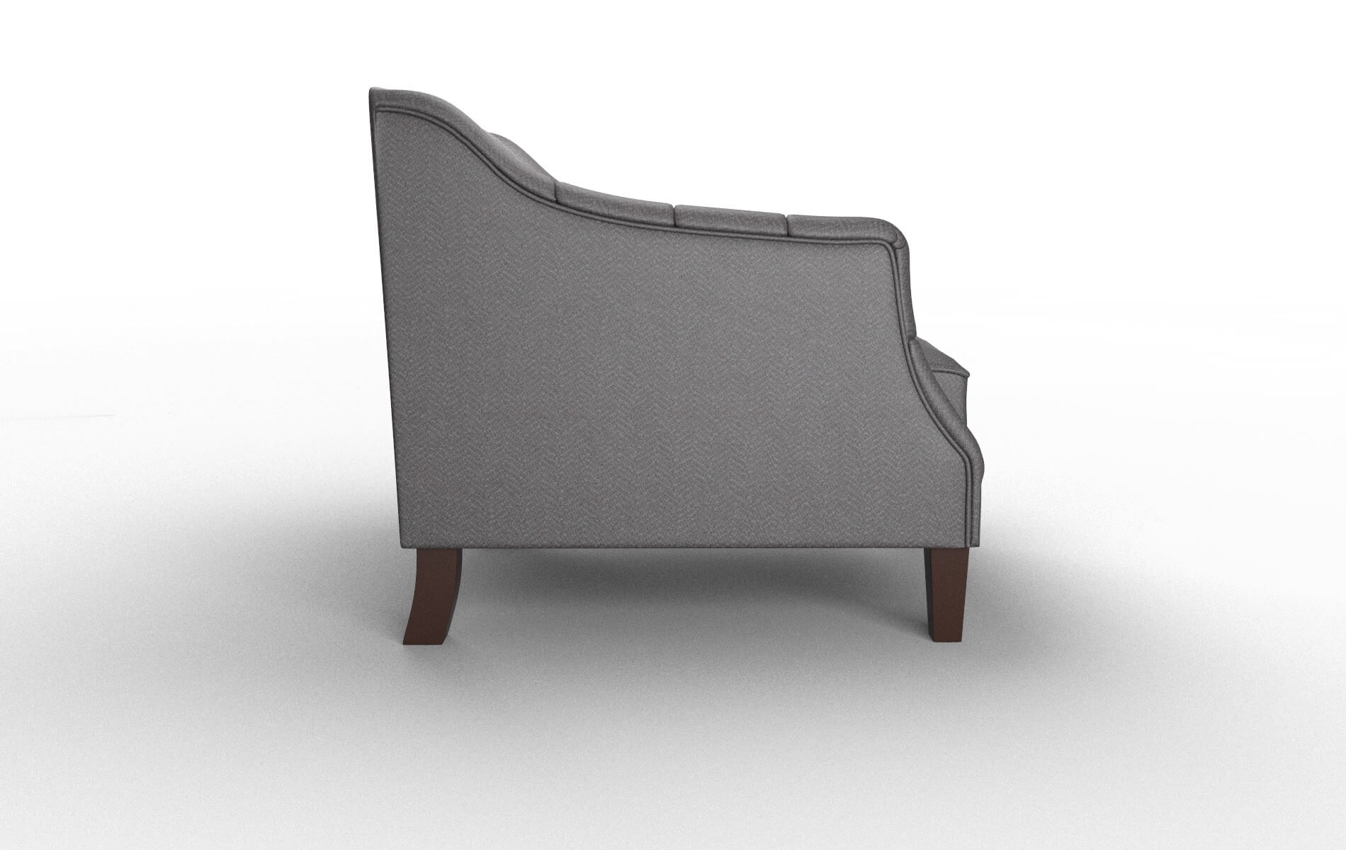 Shiraz Catalina Charcoal Chair espresso legs 3