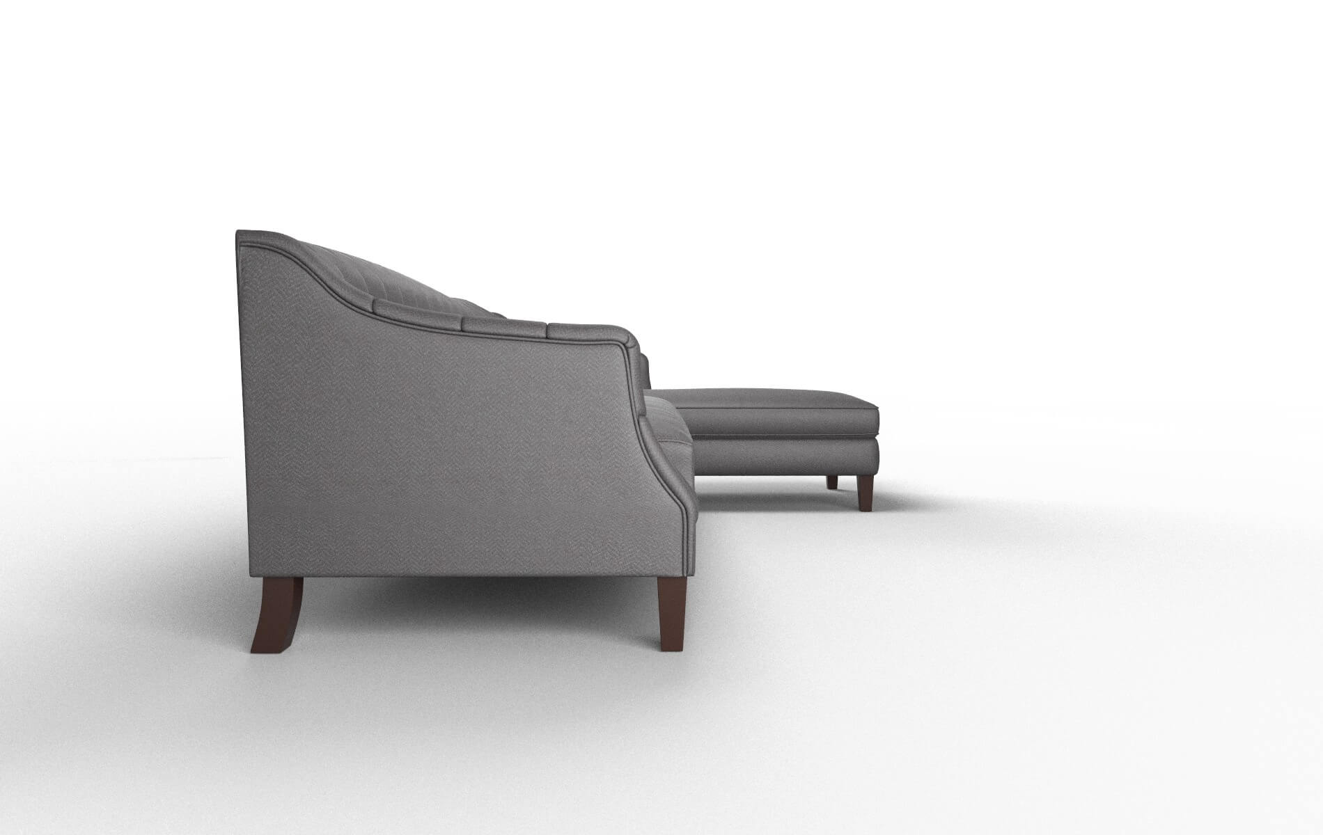 Shiraz Catalina Charcoal Panel espresso legs 3