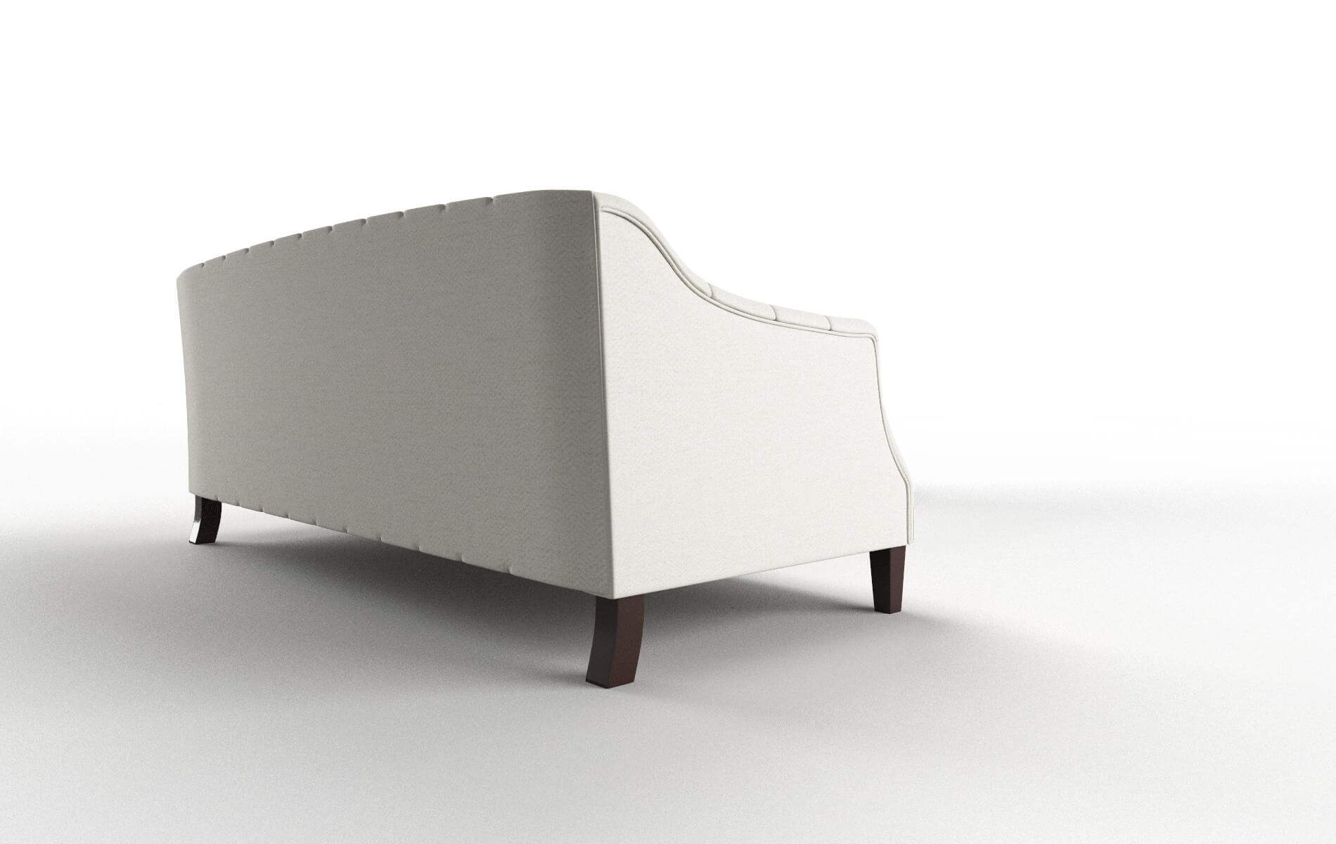 Shiraz Catalina Ivory Sectional espresso legs 3