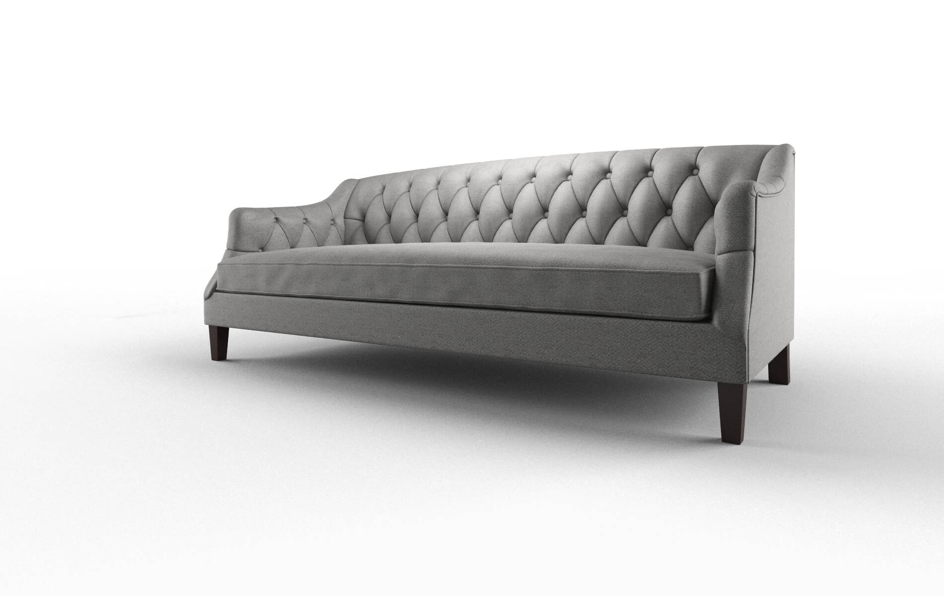Shiraz Catalina Steel Sofa espresso legs 4
