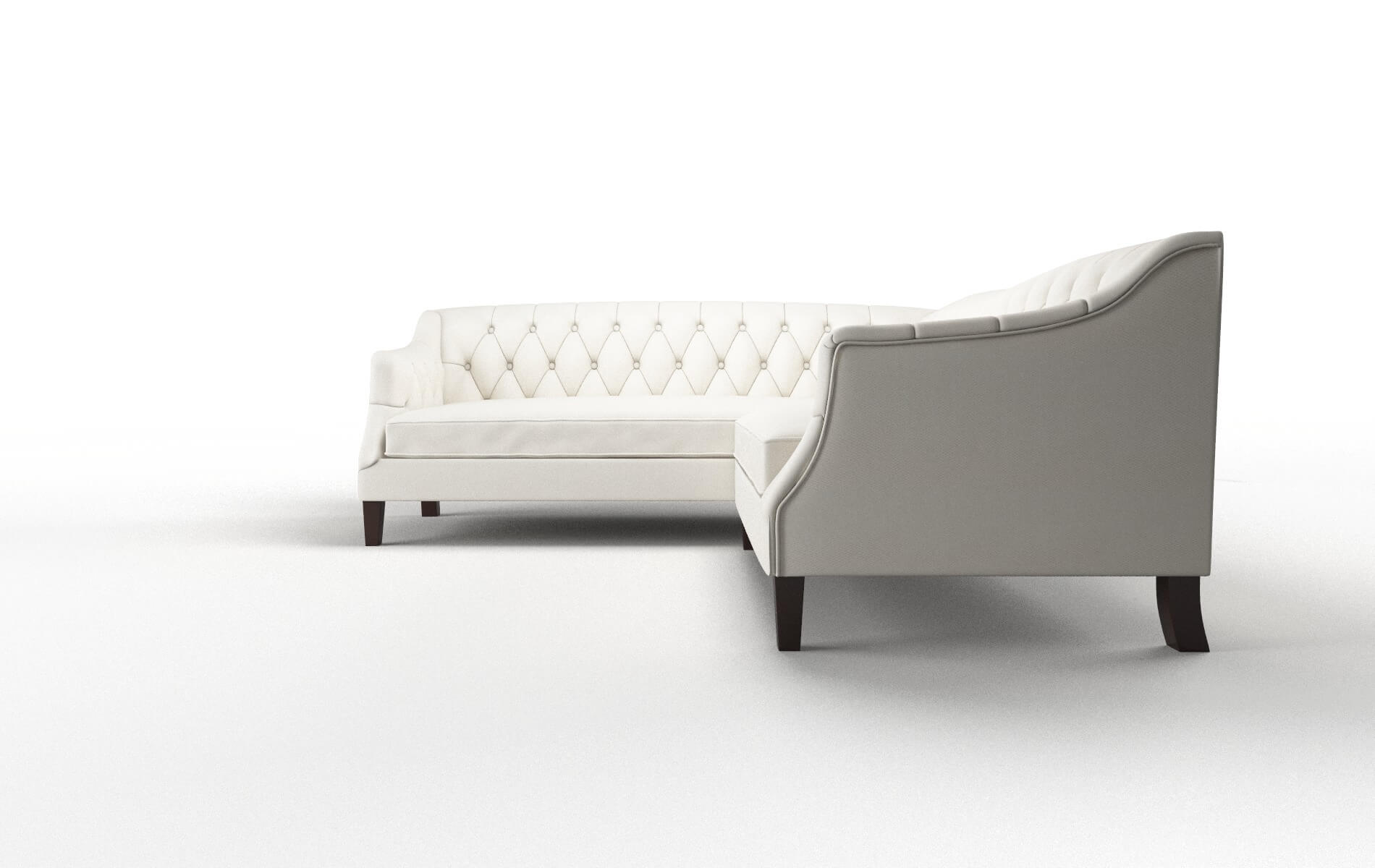 Shiraz Chance Bone Sectional espresso legs 5