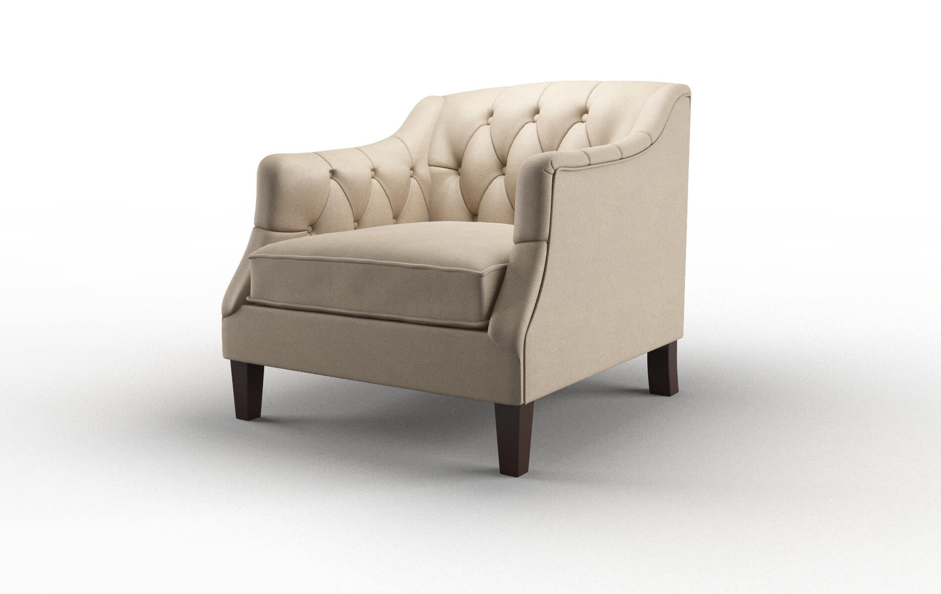 Shiraz Chance Platinum Chair espresso legs 4