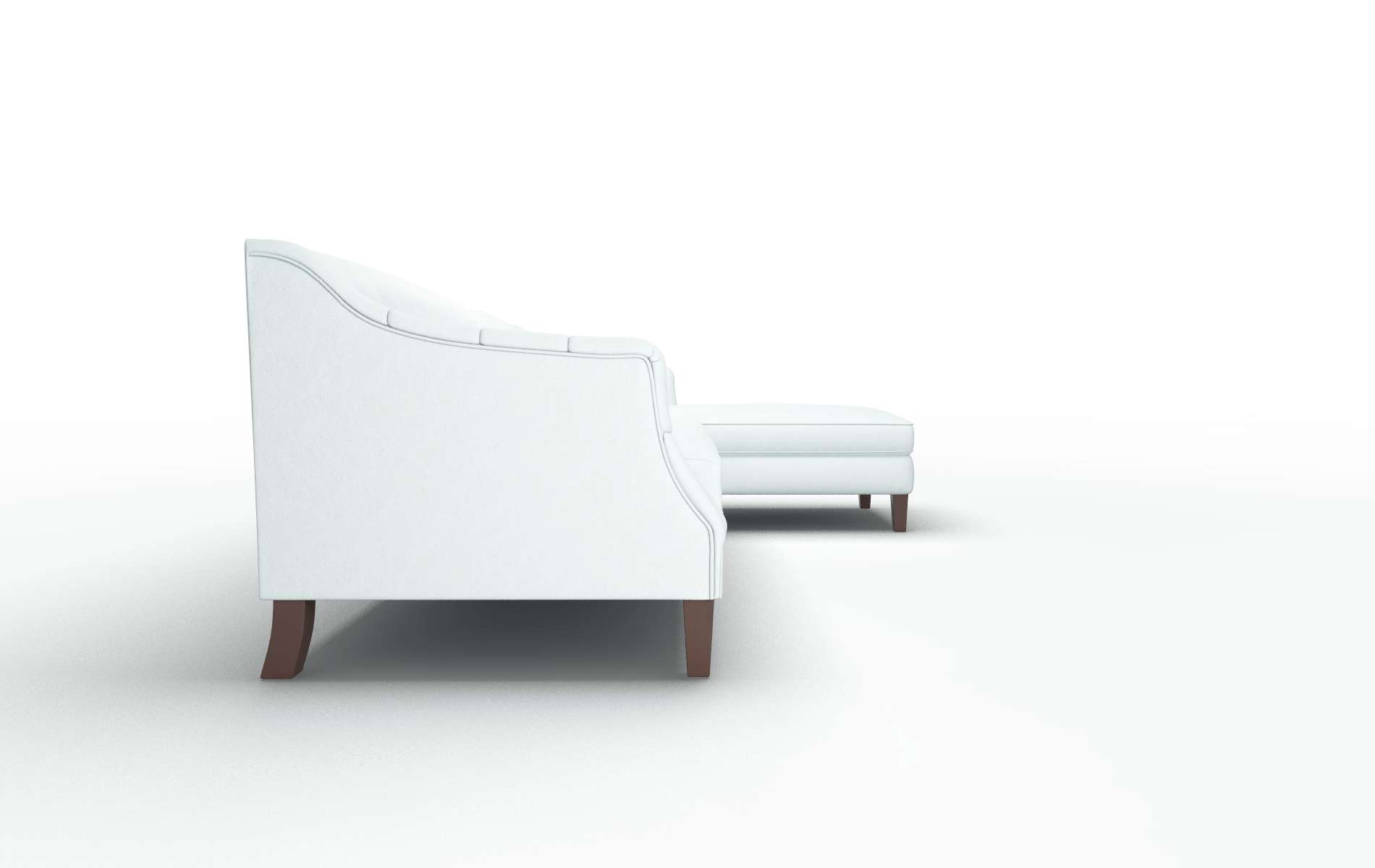 Shiraz Clyde Cornflower Panel espresso legs 3