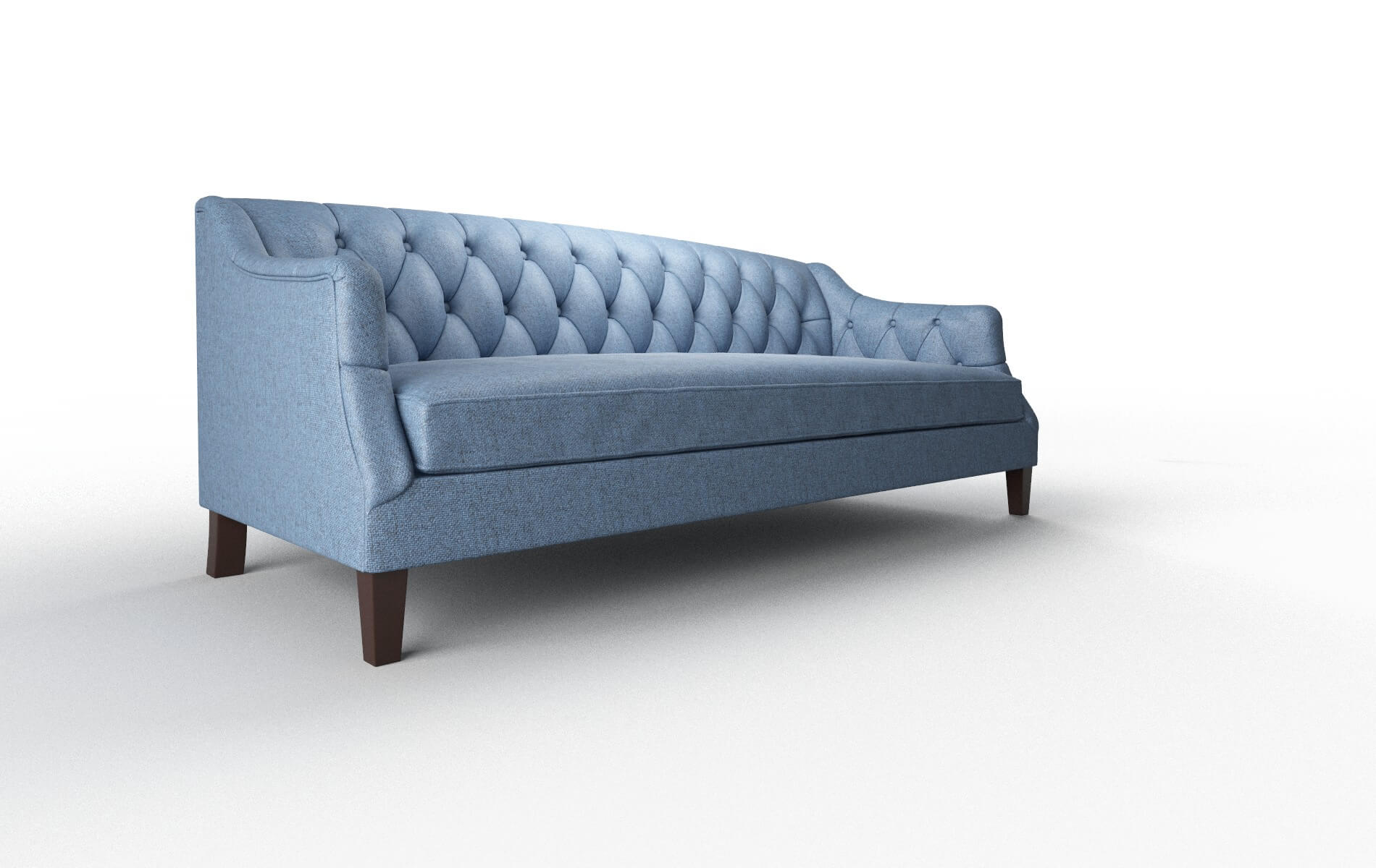 Shiraz Clyde Deep_ocean Sofa espresso legs 2
