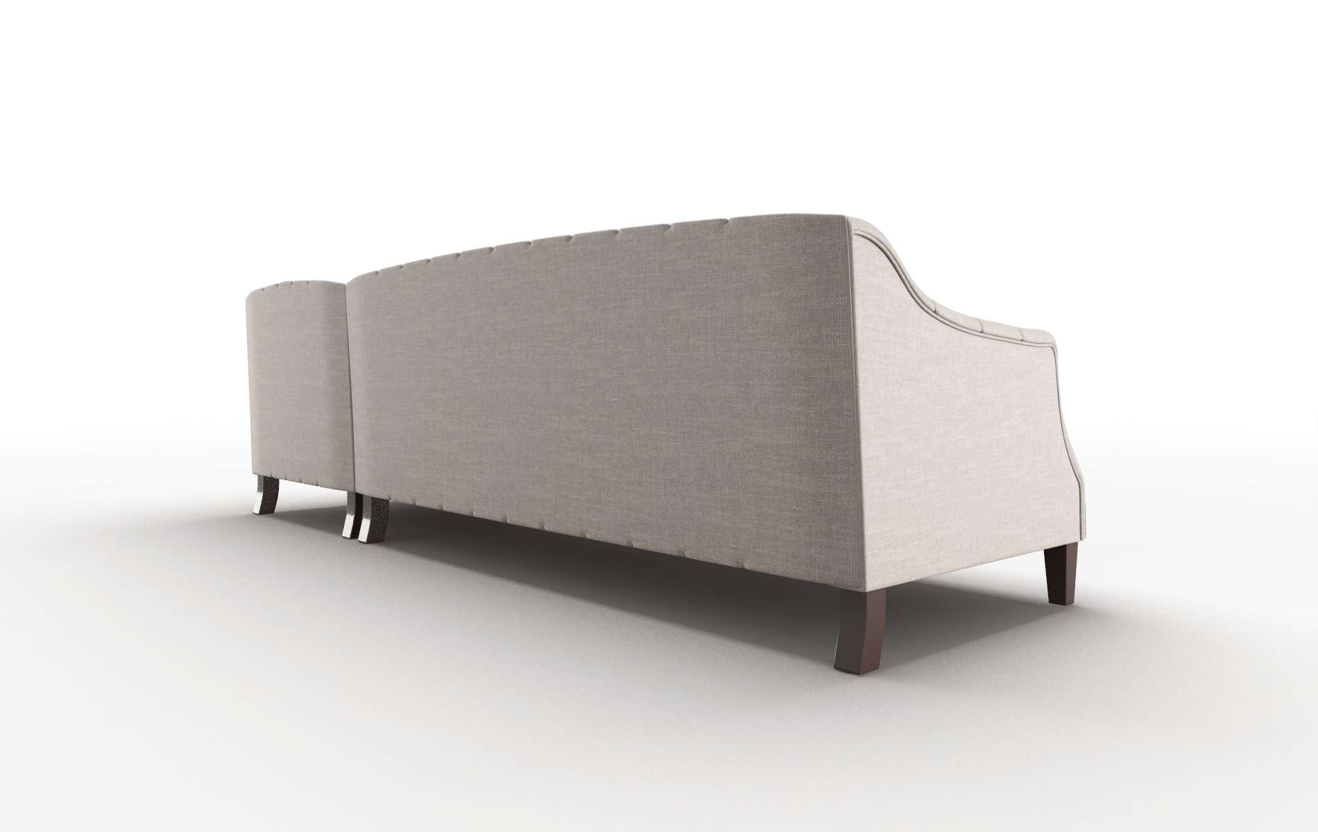 Shiraz Clyde Dolphin Panel espresso legs 5