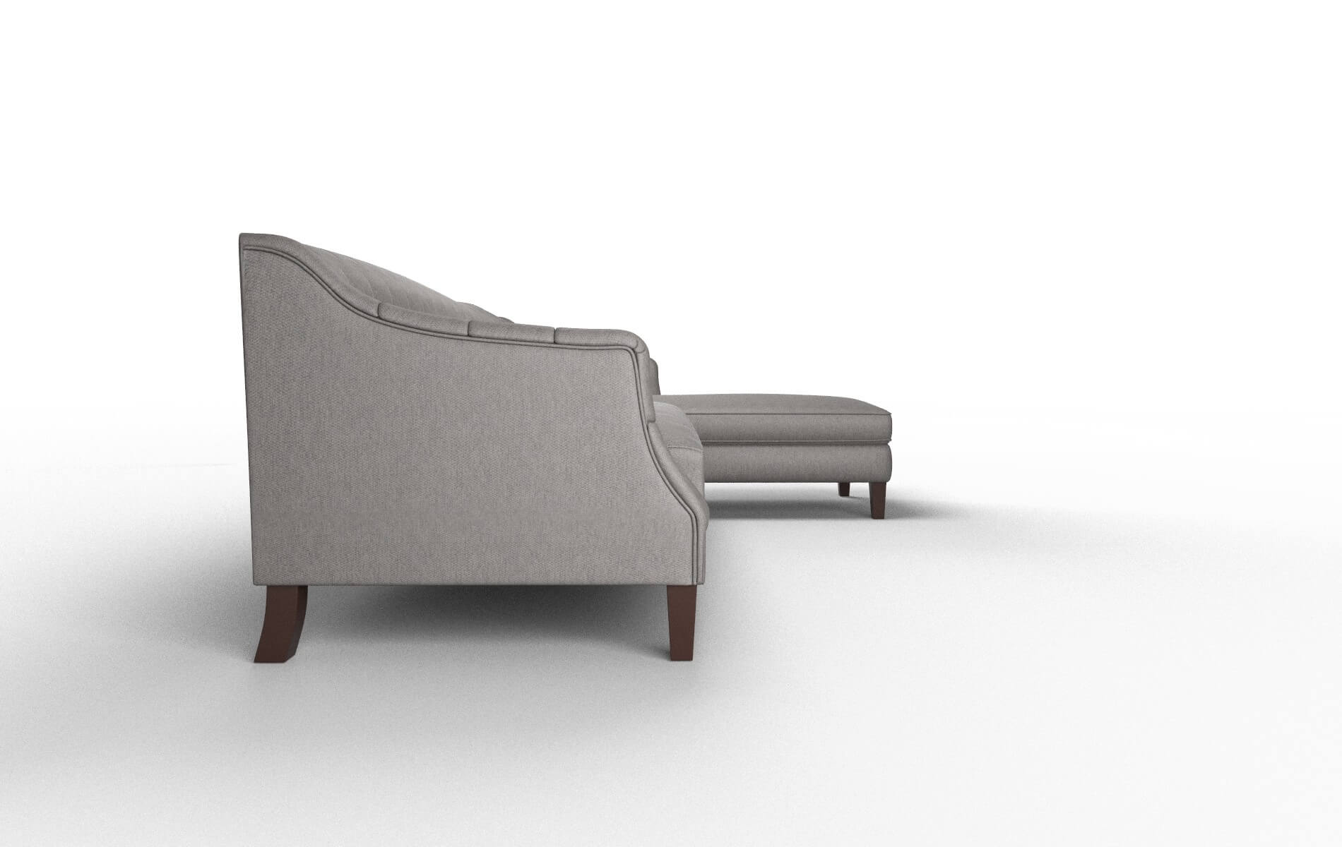 Shiraz Cosmo Charcoal Panel espresso legs 3