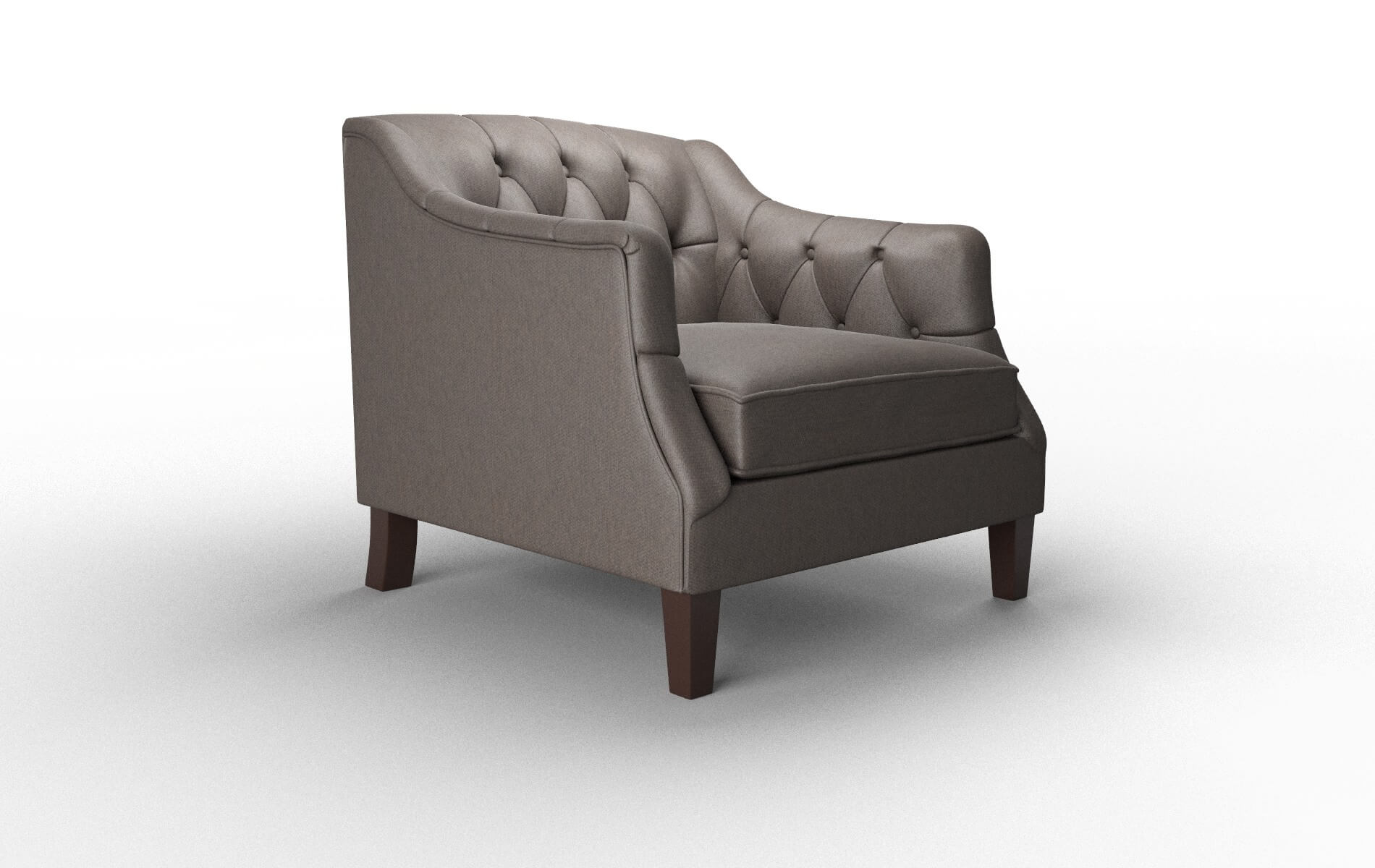 Shiraz Cosmo Chocolate Chair espresso legs 2
