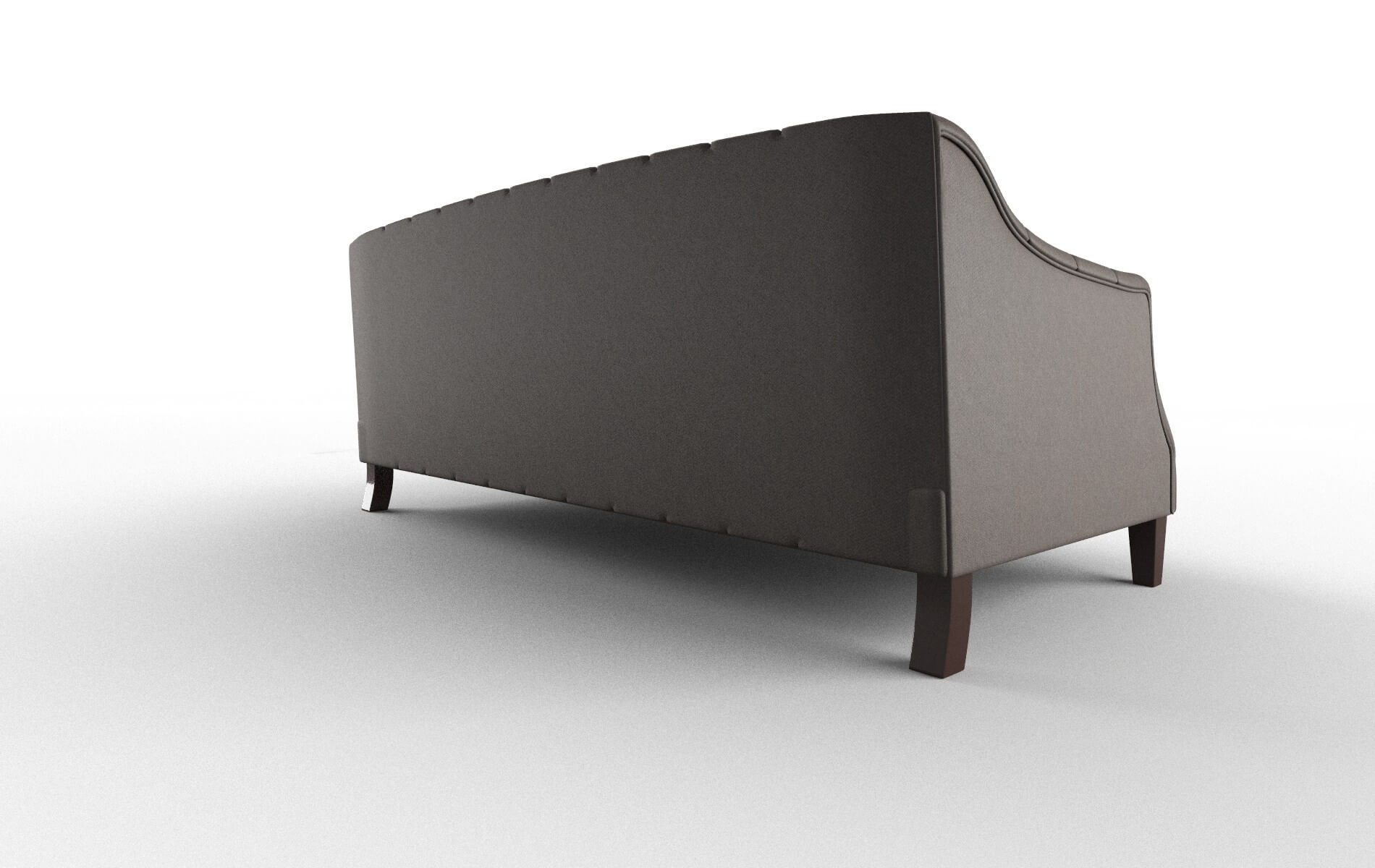 Shiraz Cosmo Chocolate Sofa espresso legs 5