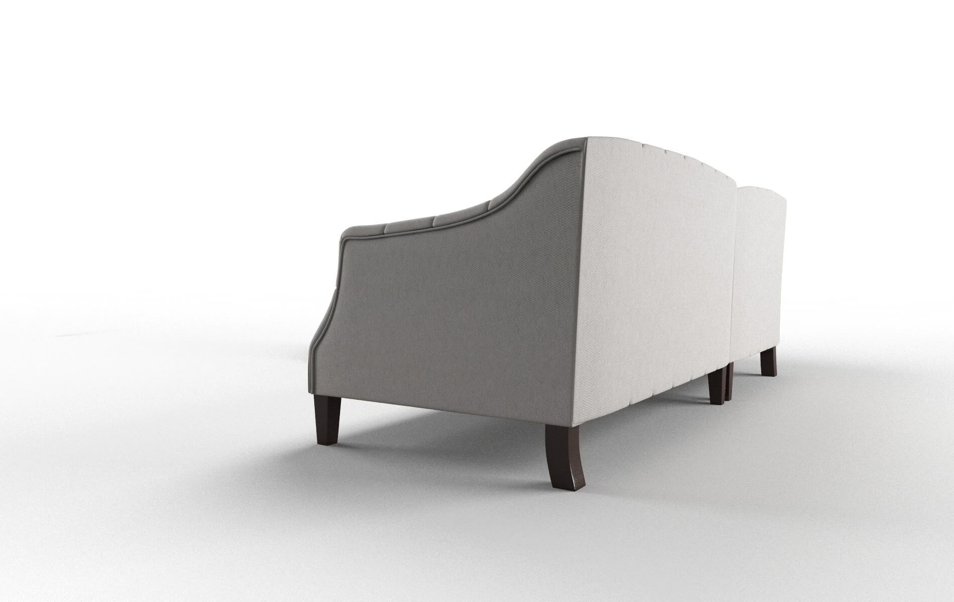 Shiraz Curious Spa Sectional espresso legs 4