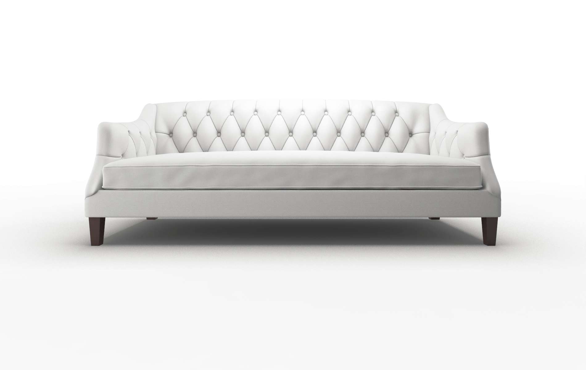 Shiraz Dawson Platinum Sofa espresso legs 1