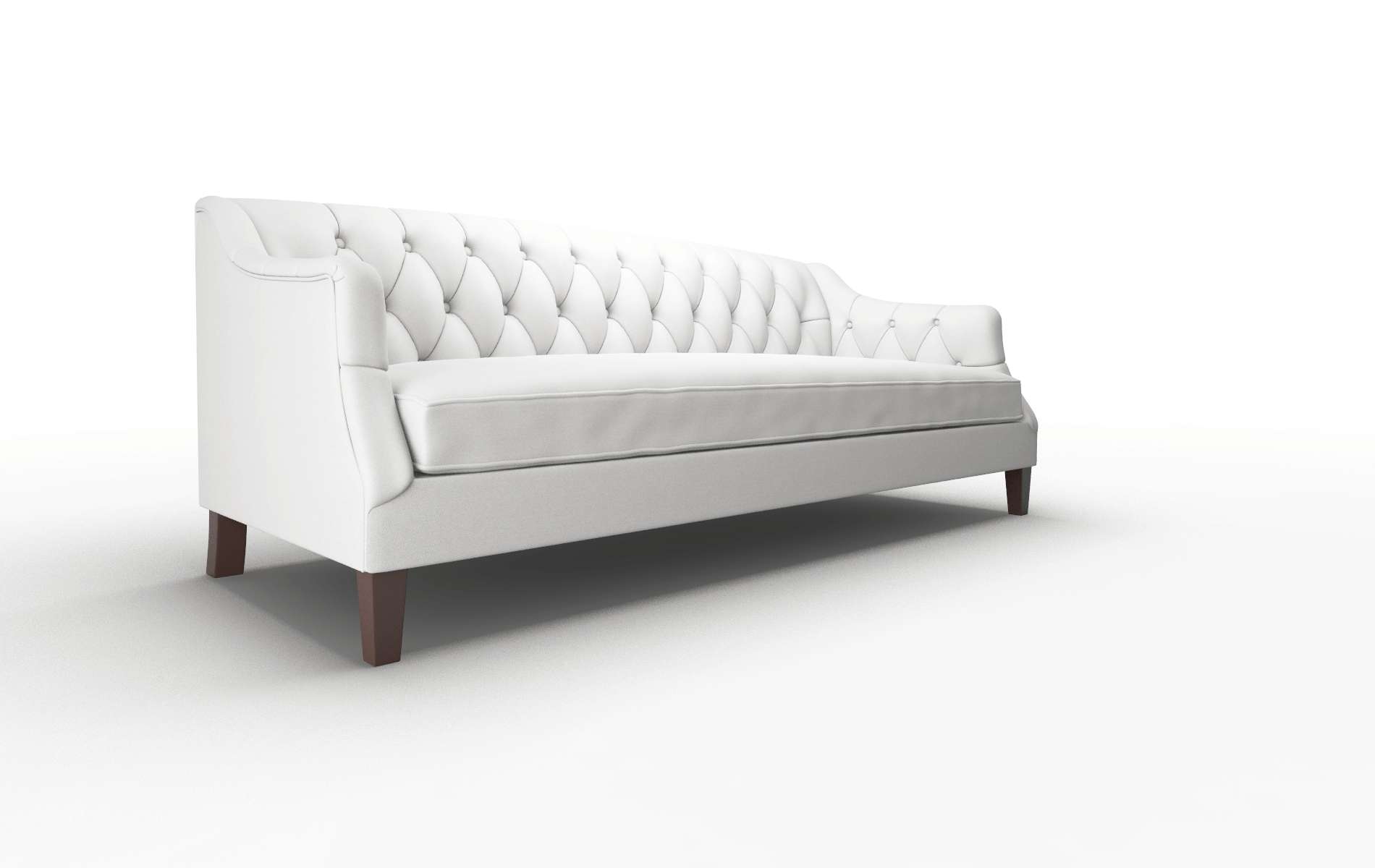 Shiraz Dawson Platinum Sofa espresso legs 2