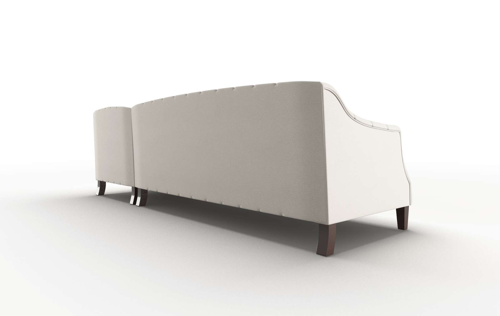 Shiraz Dawson Sand Panel espresso legs 5