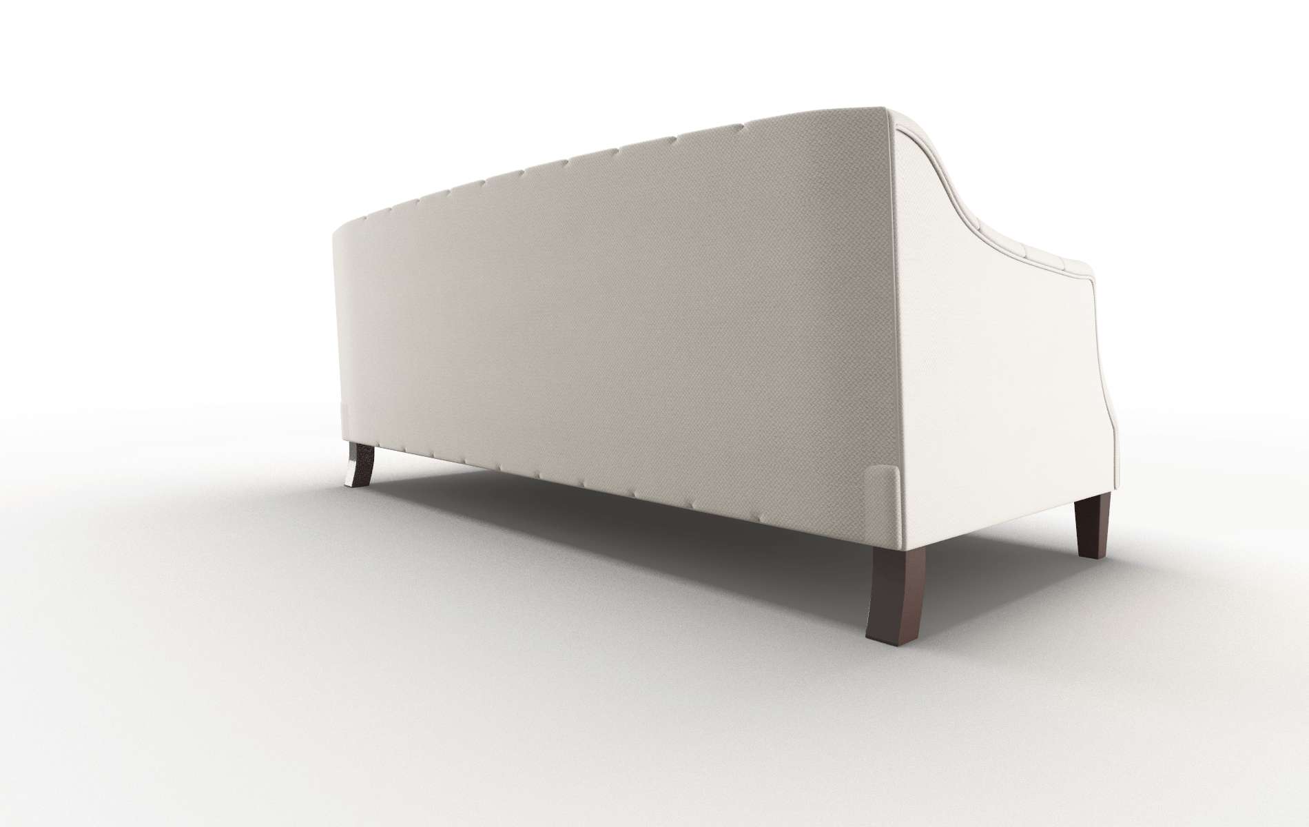 Shiraz Dawson Sand Sofa espresso legs 5