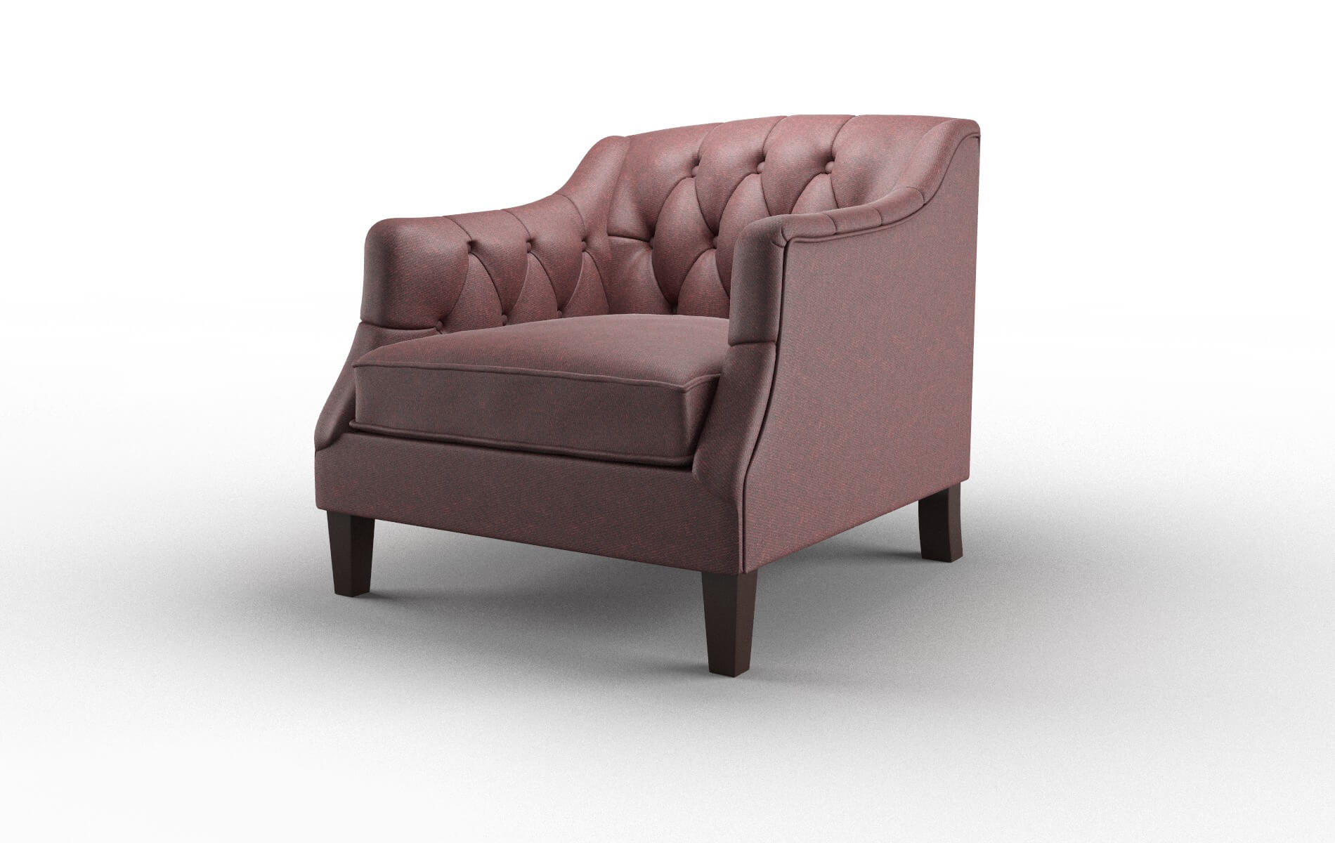 Shiraz Derby Berry Chair espresso legs 4