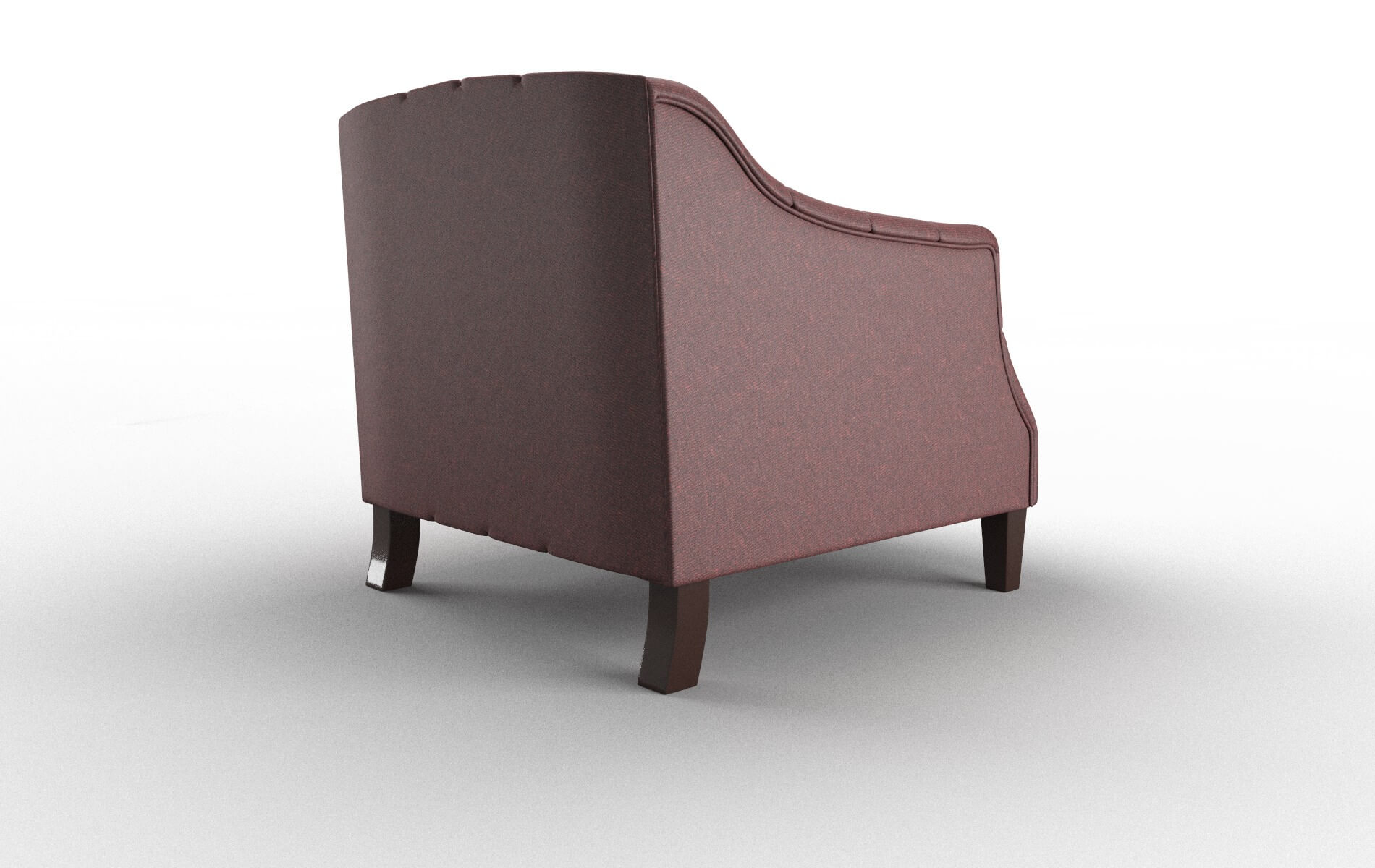 Shiraz Derby Berry Chair espresso legs 5