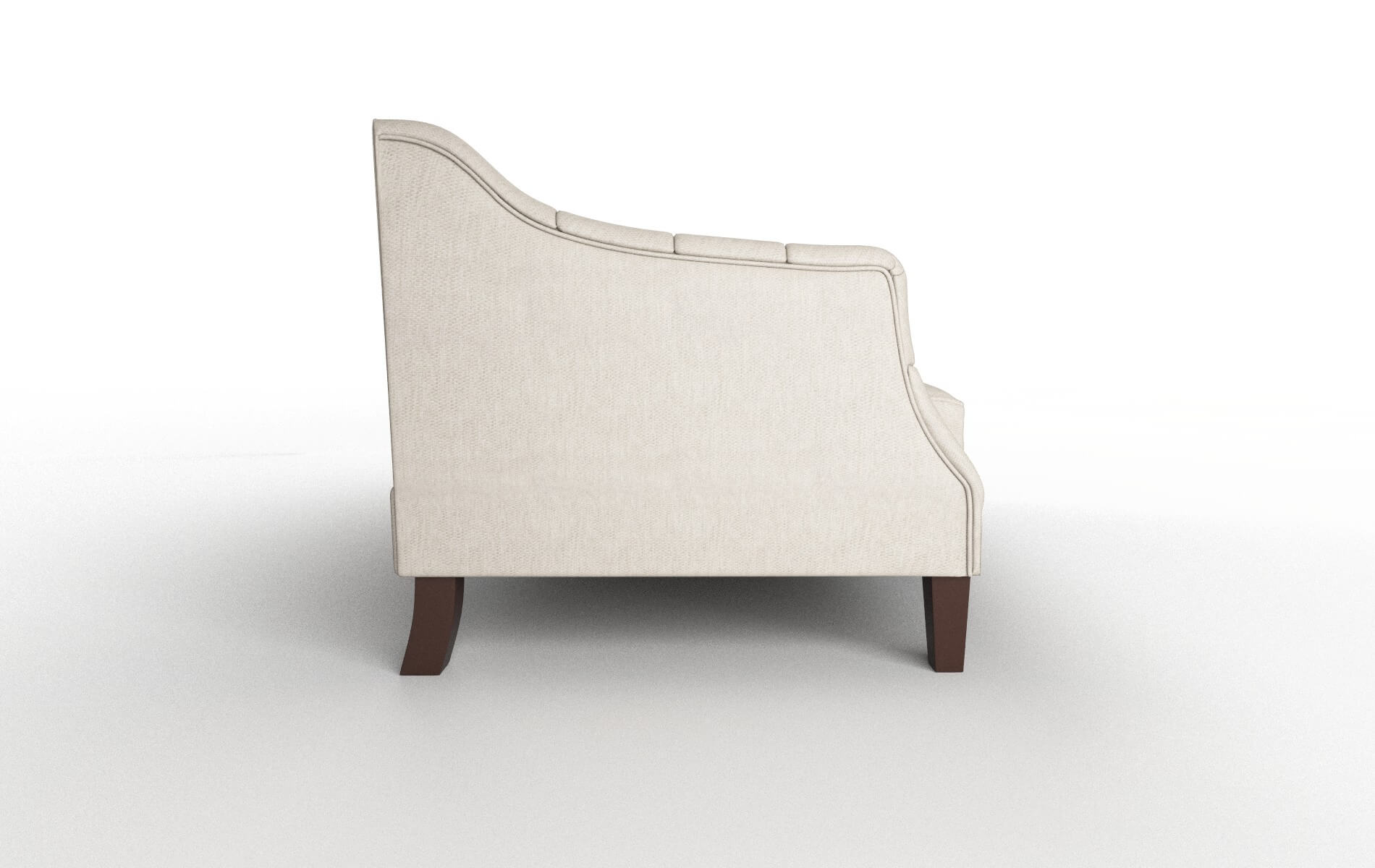 Shiraz Derby Linen Sofa espresso legs 3