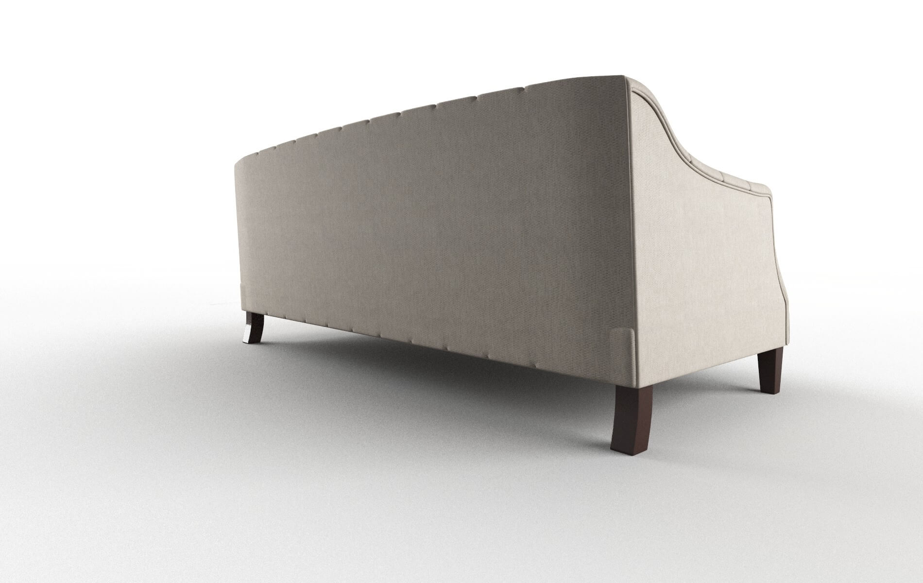 Shiraz Derby Linen Sofa espresso legs 5