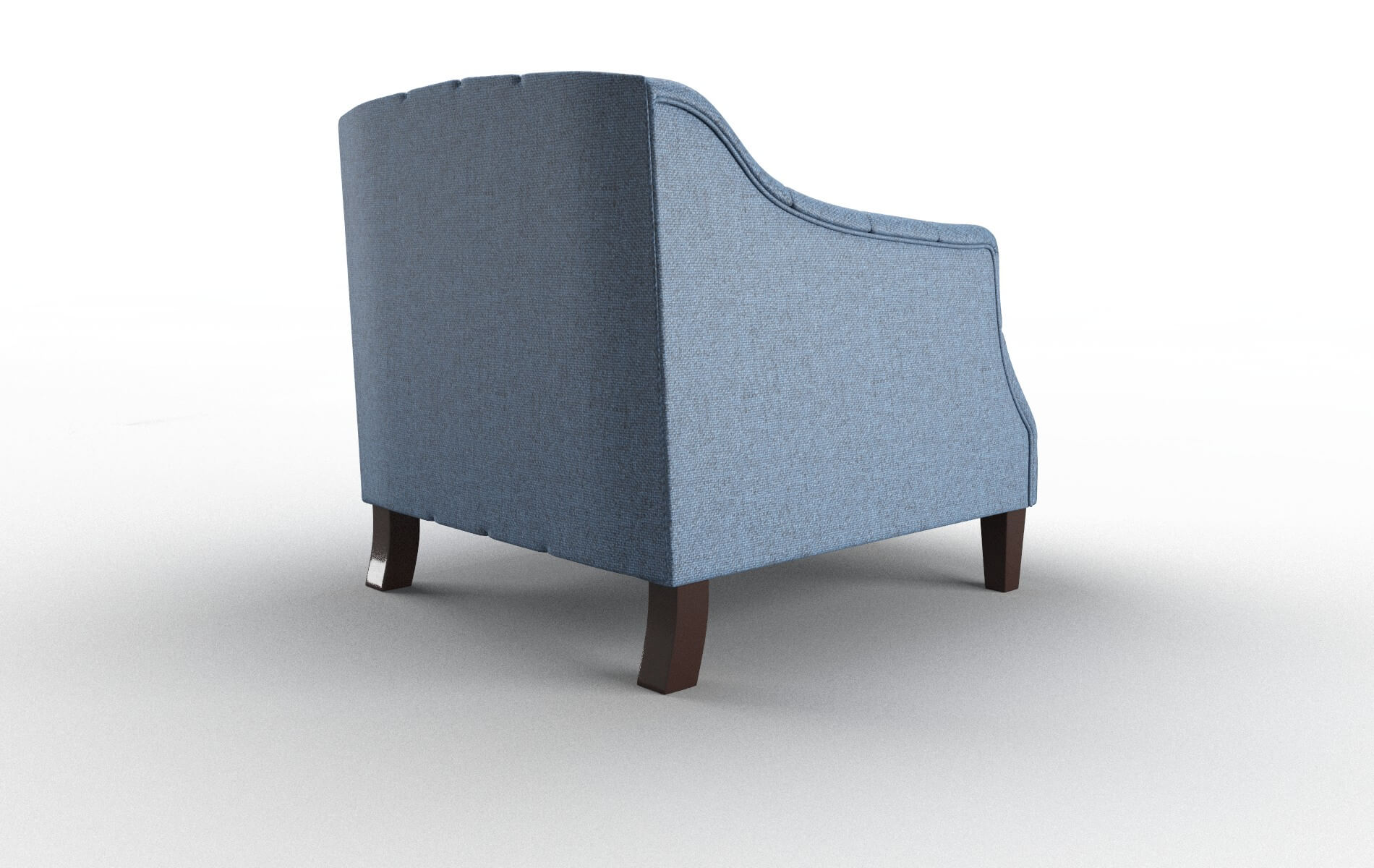 Shiraz Derby Navy Chair espresso legs 5