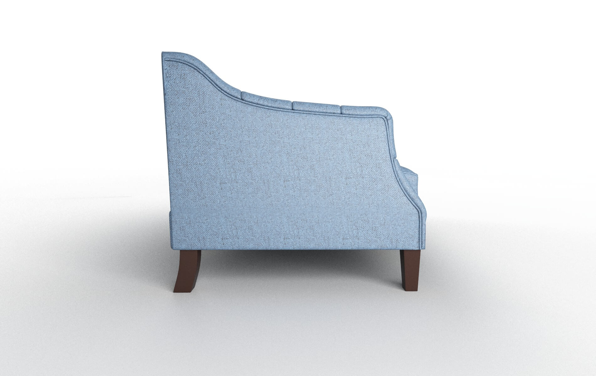 Shiraz Derby Navy Sofa espresso legs 3
