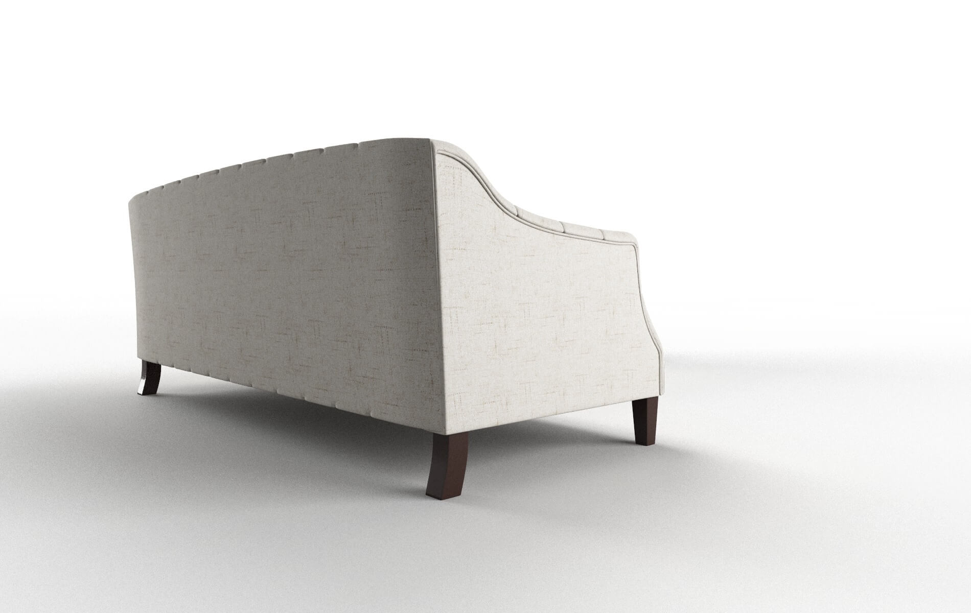 Shiraz Derby Taupe Sectional espresso legs 3